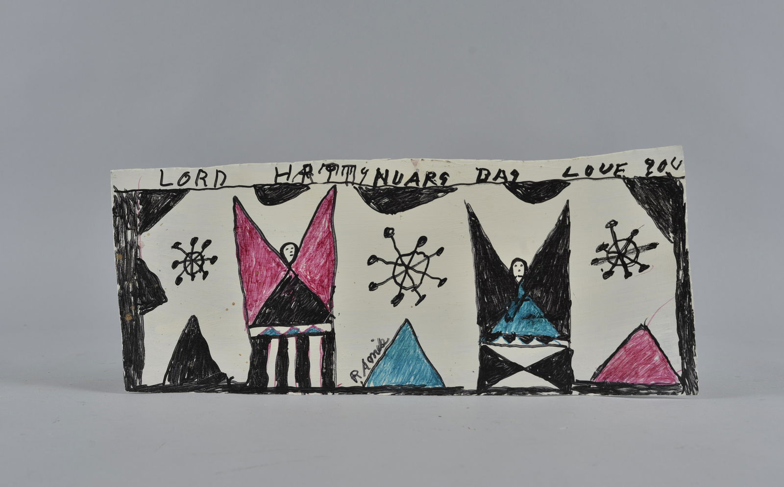 RA Miller angels painting  rectangle (1 of 2)