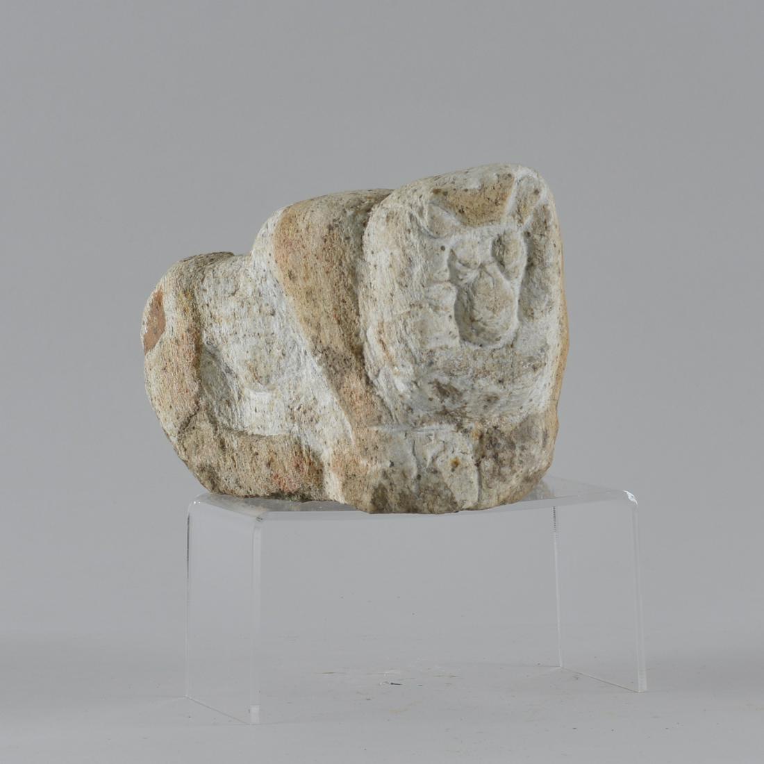 Charles Simmons stone carved face (1 of 5)