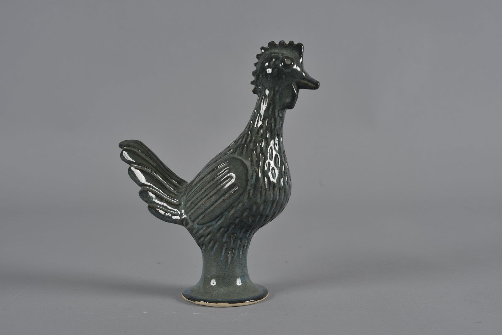 Larry Moore pottery rooster (1 of 5)