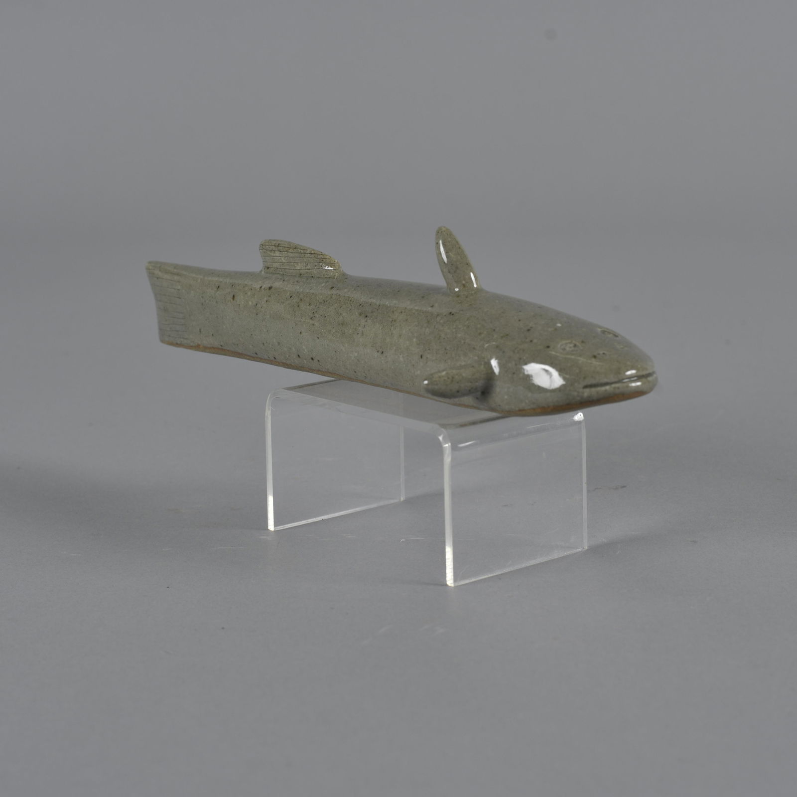 W. Boyce Yow Seagrove NC pottery catfish (1 of 5)