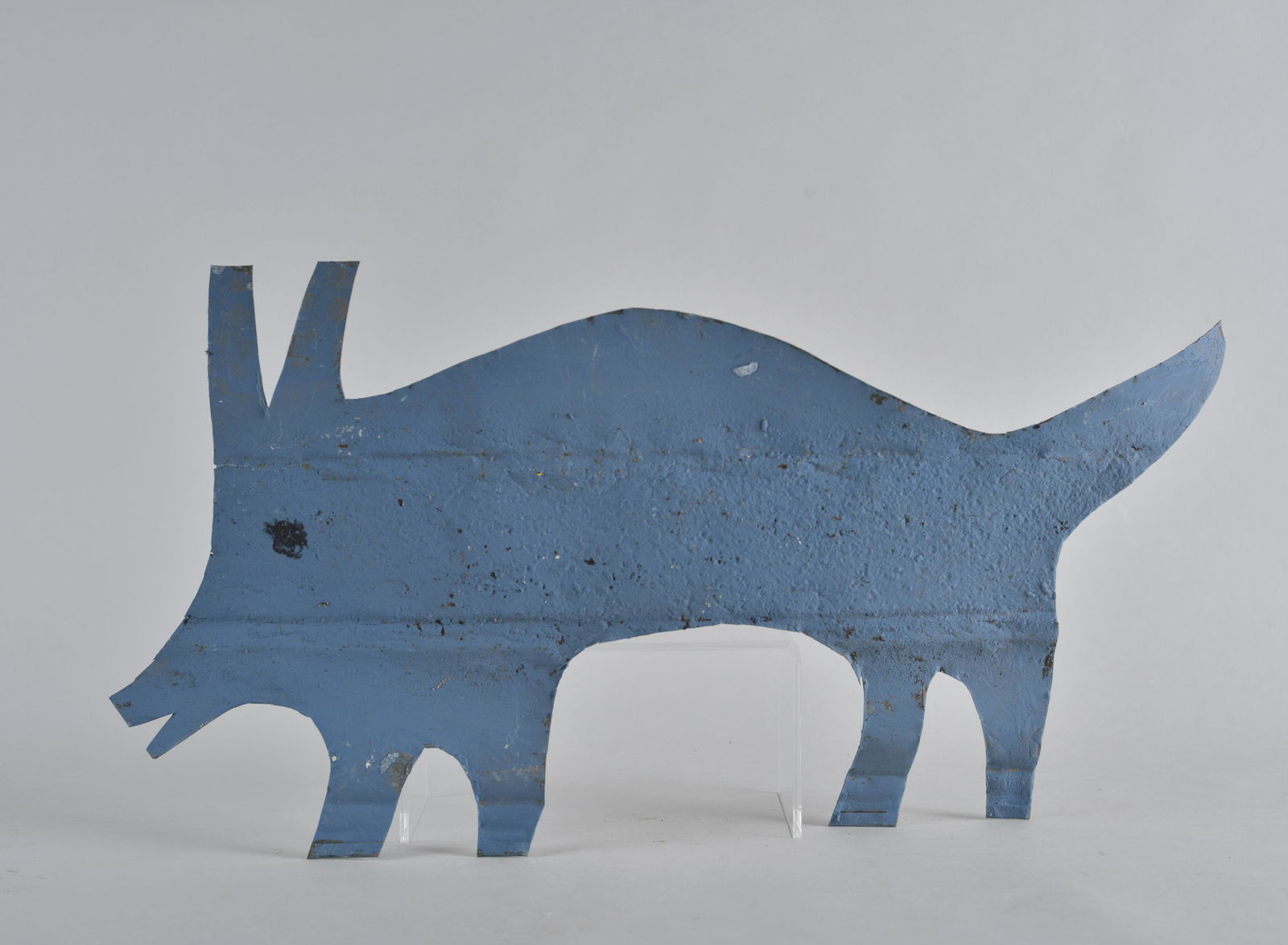 RA Miller Folk Art Tin Cutout (hog) (1 of 5)