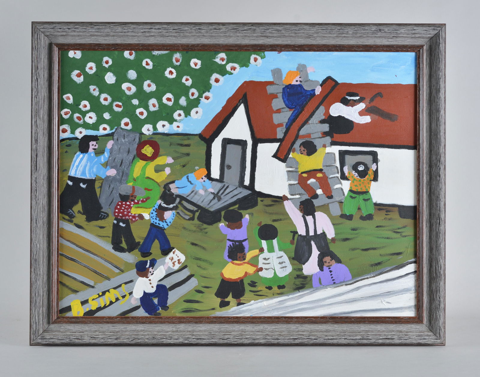 Bernice Sims (African American, Alabama) folk art (1 of 2)