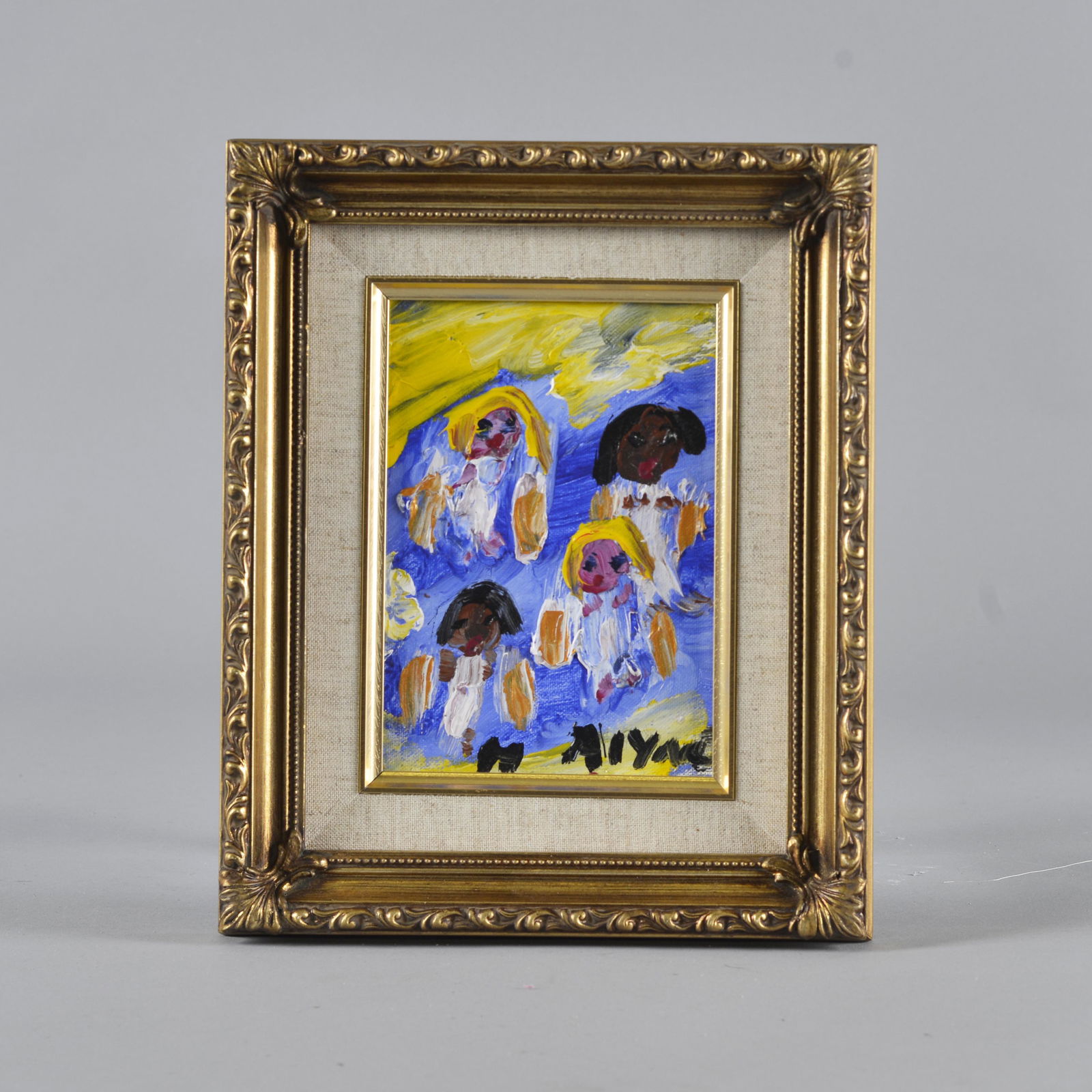 Alyne Harris small framed painting (1 of 2)