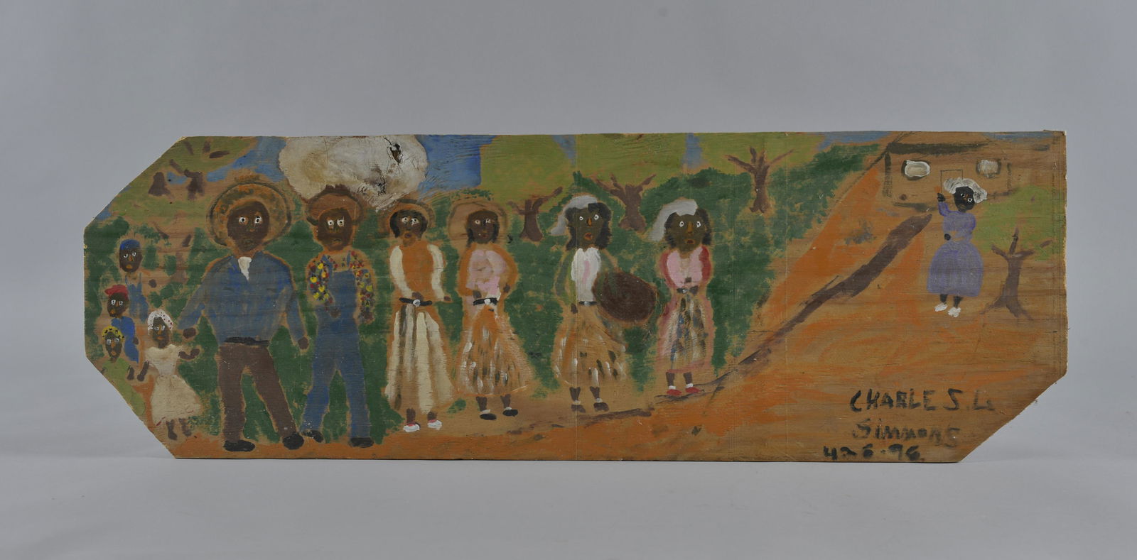 Charles Simmons painting on board (1 of 5)