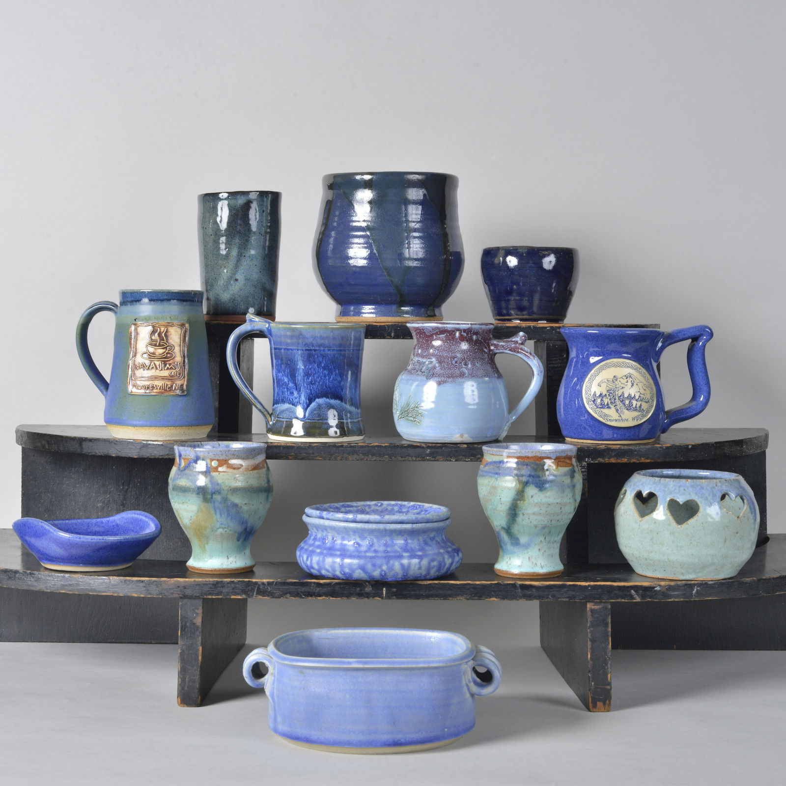 Seagrove NC Pottery Lot (13 pieces) (1 of 3)