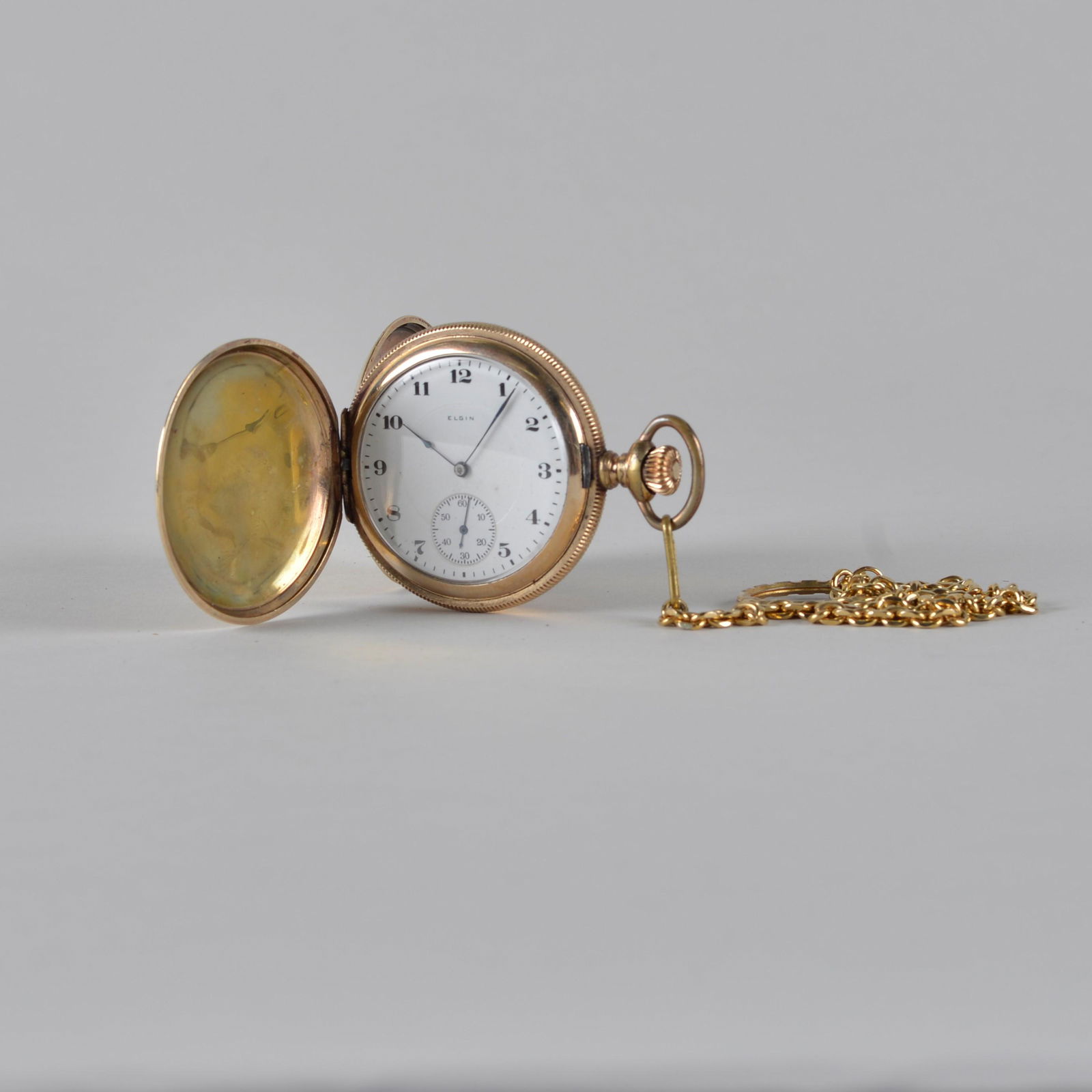 Elgin 17 jewel Double Case pocket watch (1 of 4)