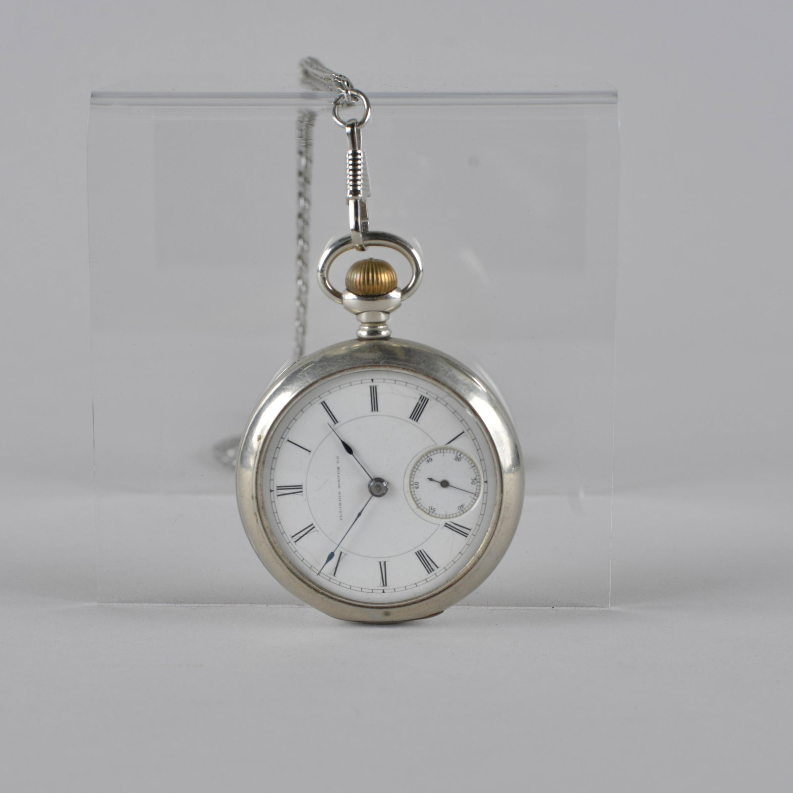 Illinois Lever Set Pocket Watch: size 18, 11 jewels, lever set, antique pocket watch Illinois. Dec. 1884 and or jan 1885. seriel 269306