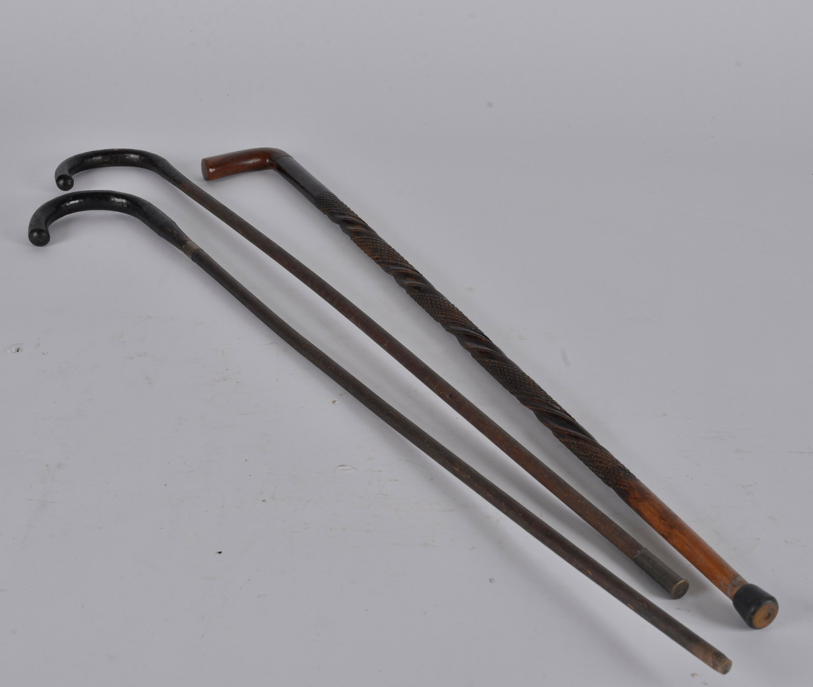 (3) Folk Art Canes (1 of 3)