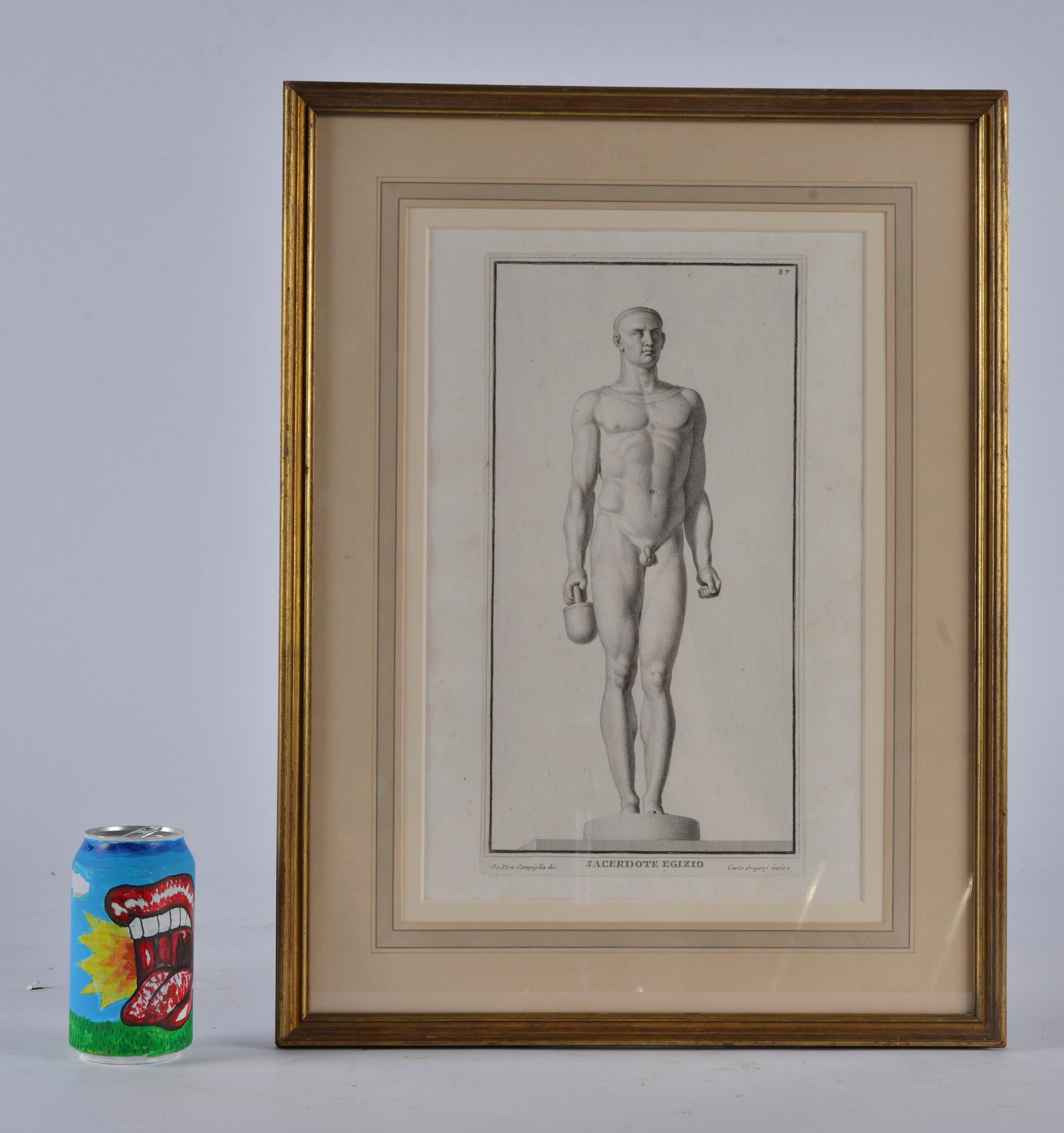 Carlo Gregori Engraving on Paper ca. 1750 (1 of 3)