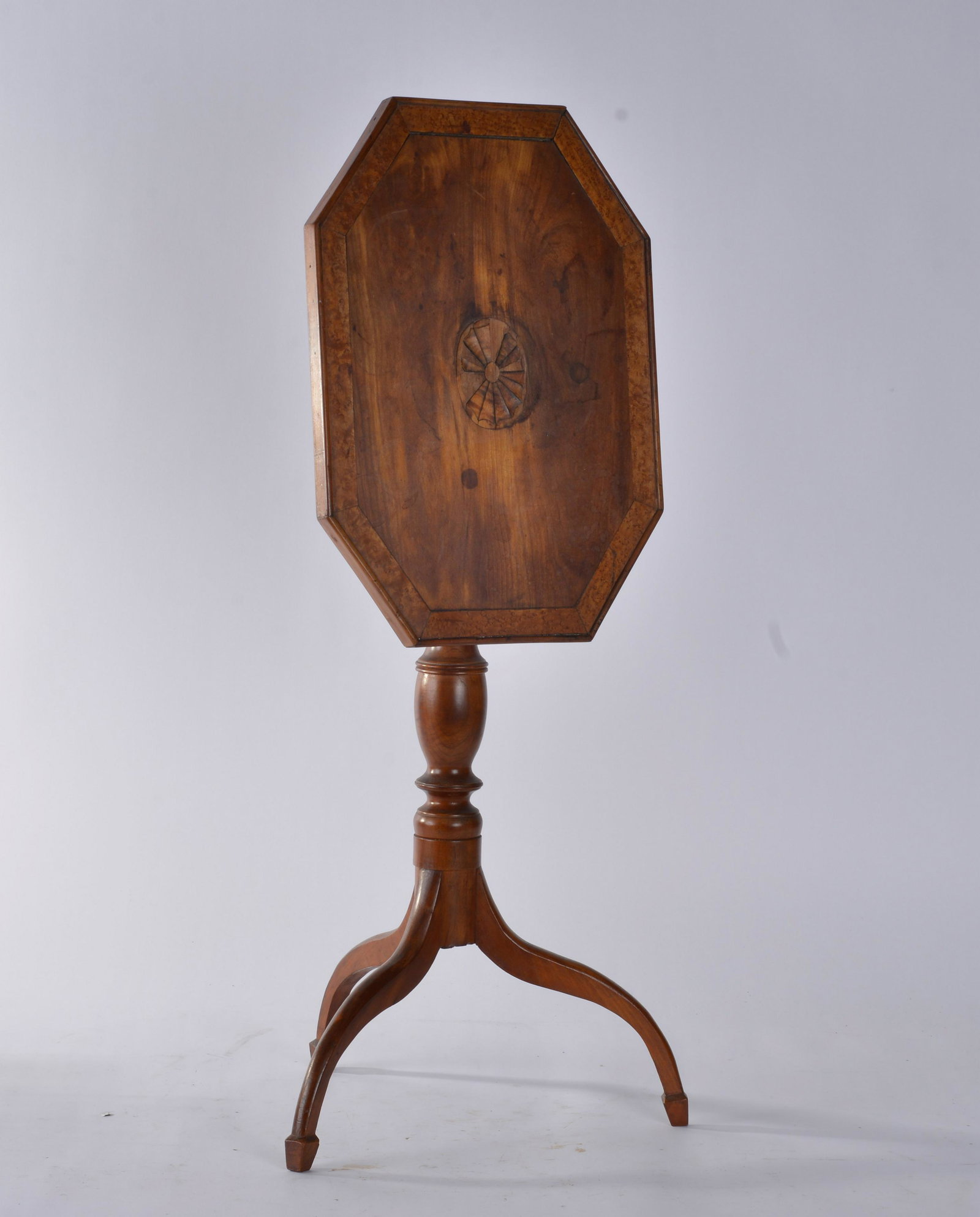 Hextagonal tilt top candle stand (1 of 5)