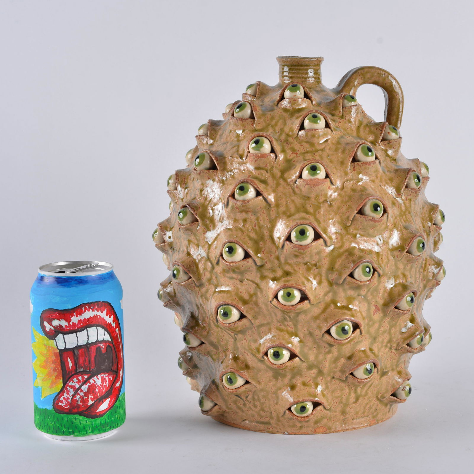 Marvin Bailey 1 Gallon Eyeball jug 11" (1 of 6)