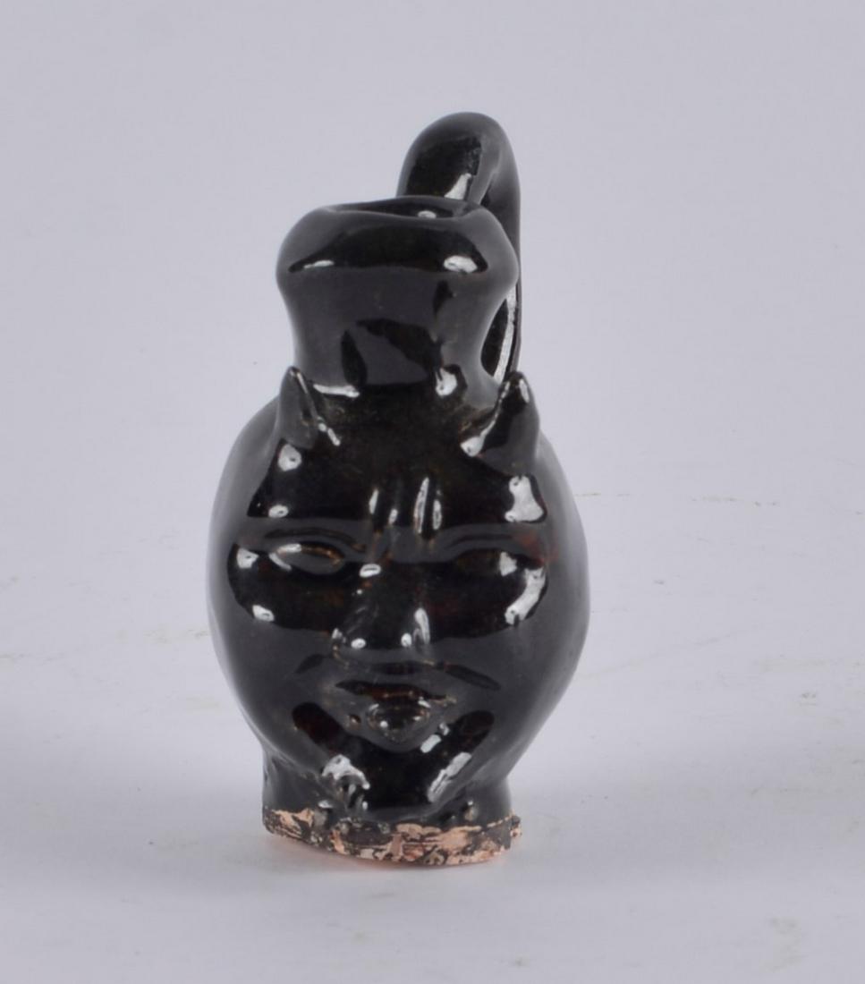 Quincy Scarborough miniature devil face jug (1 of 4)