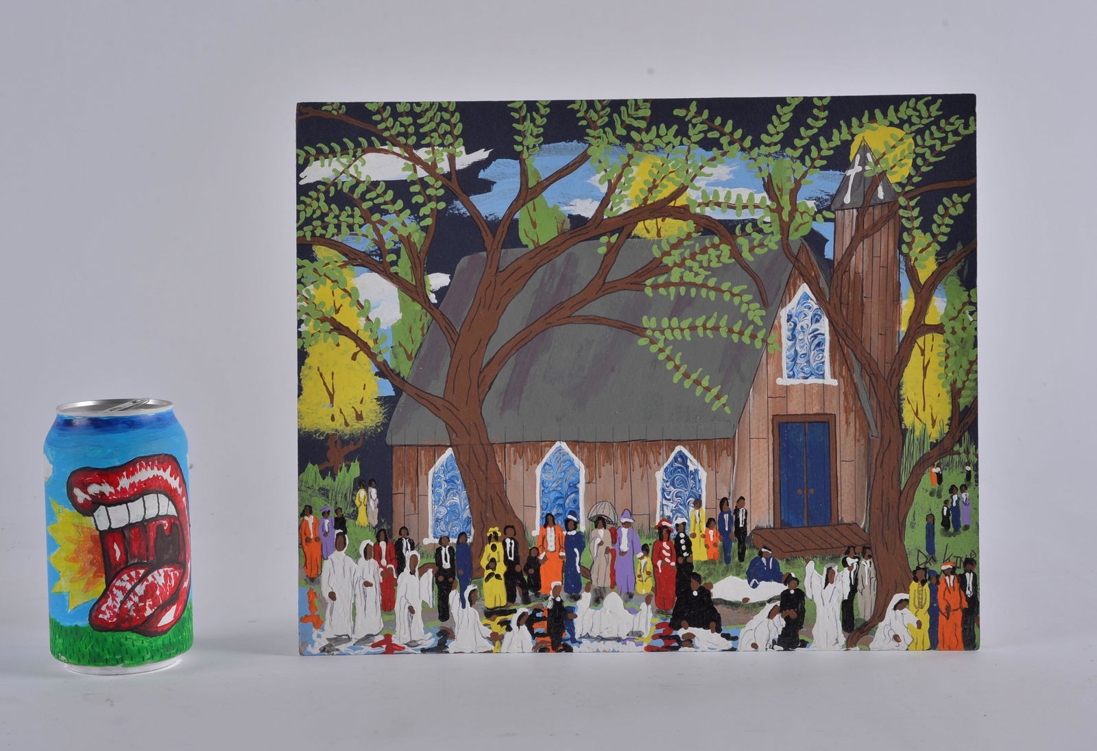 Silas DeKind painting (1 of 6)