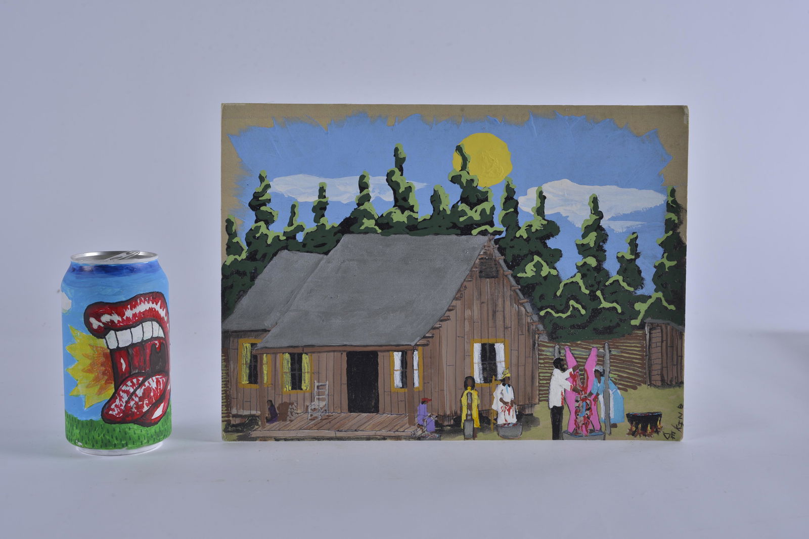 Silas DeKind painting (1 of 7)