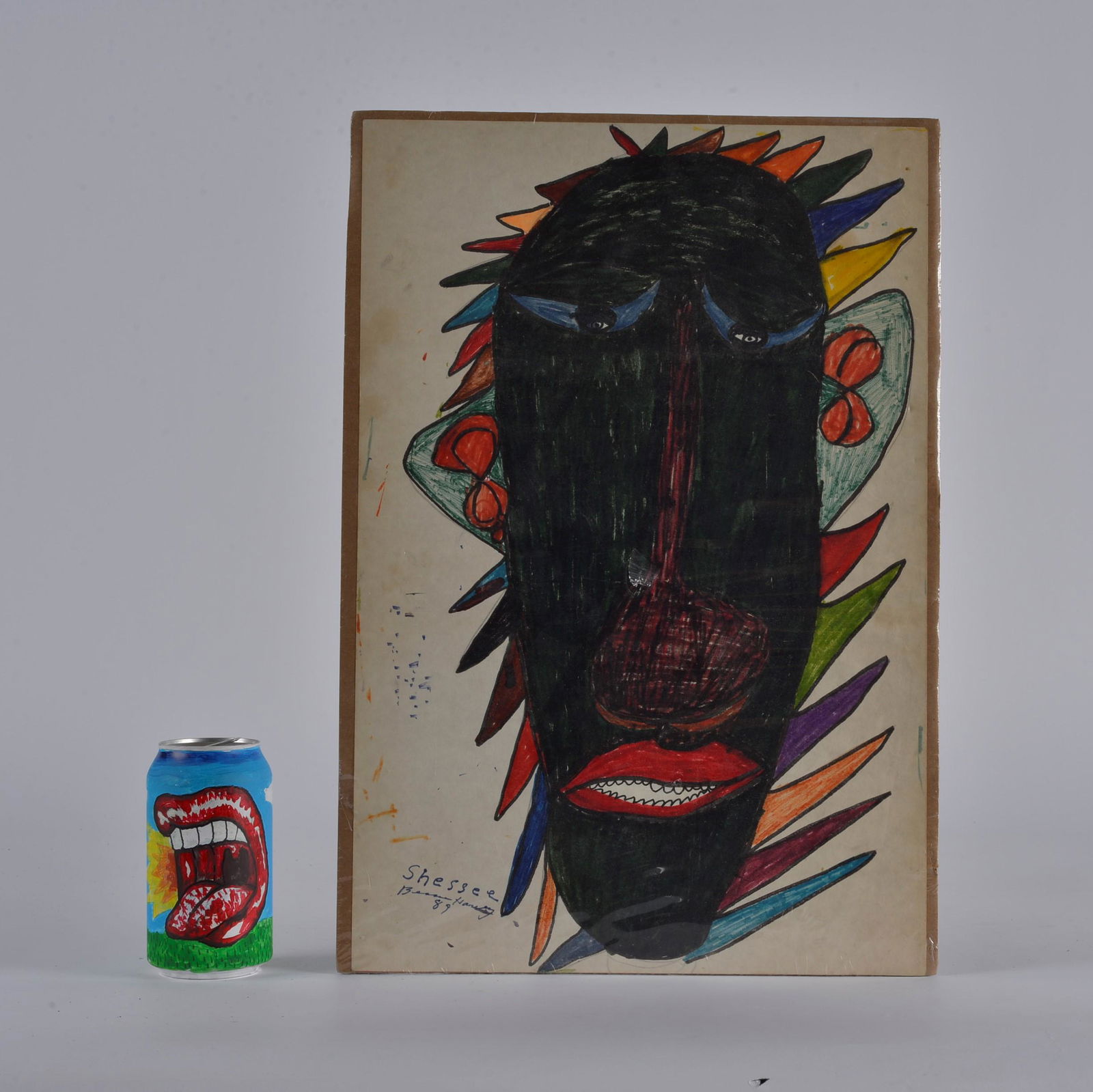 Bessie Harvey Mixed Media Painting (1 of 5)