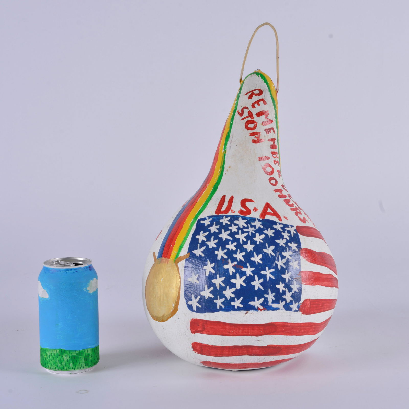 BF Perkins Painted Gourd (1 of 6)