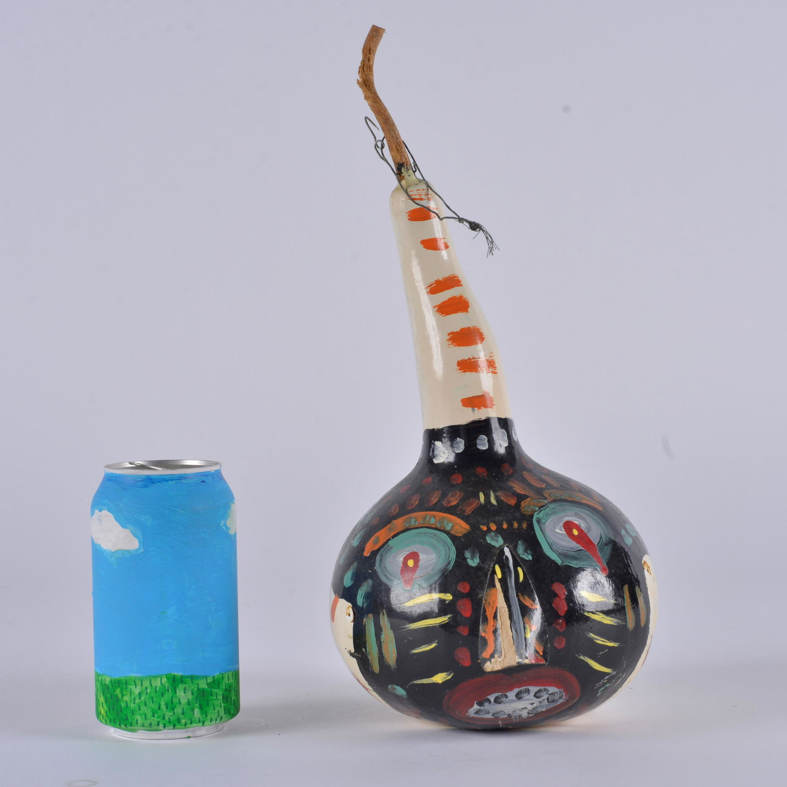 Benny Carter Painted Gourd (1 of 5)