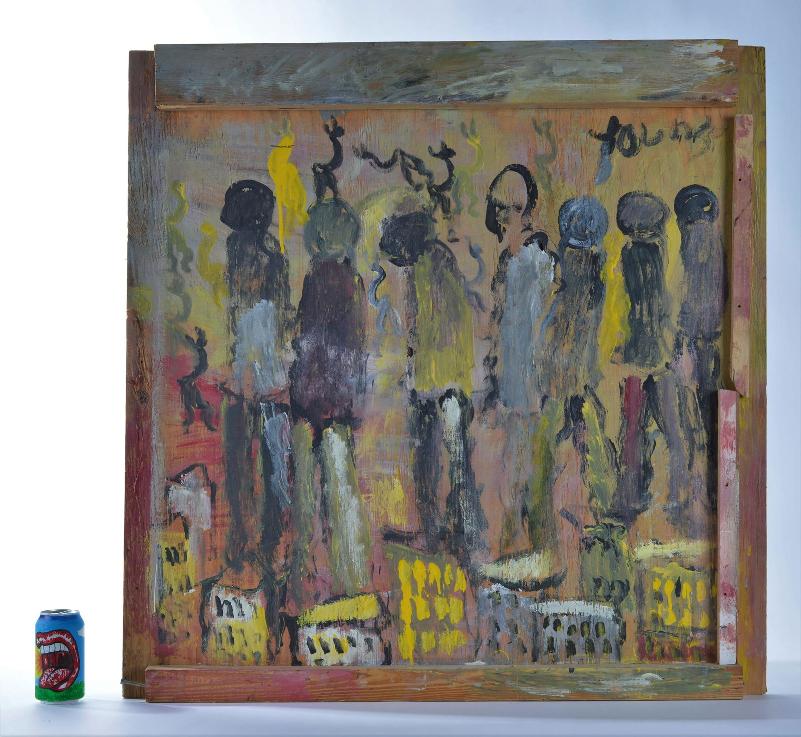 Purvis Young  Painting (city and people) (1 of 8)