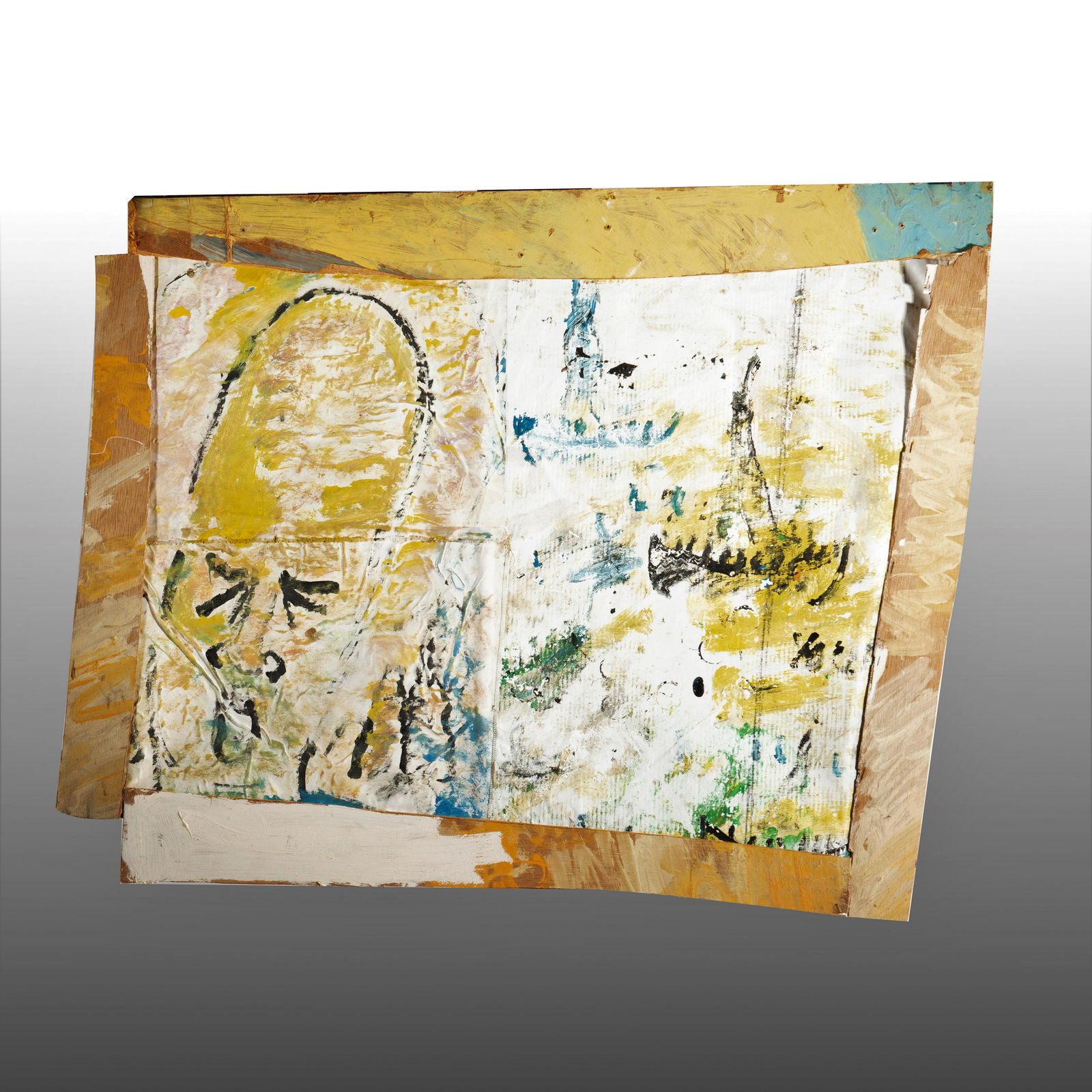 Purvis Young Painting (sailboats) (1 of 4)