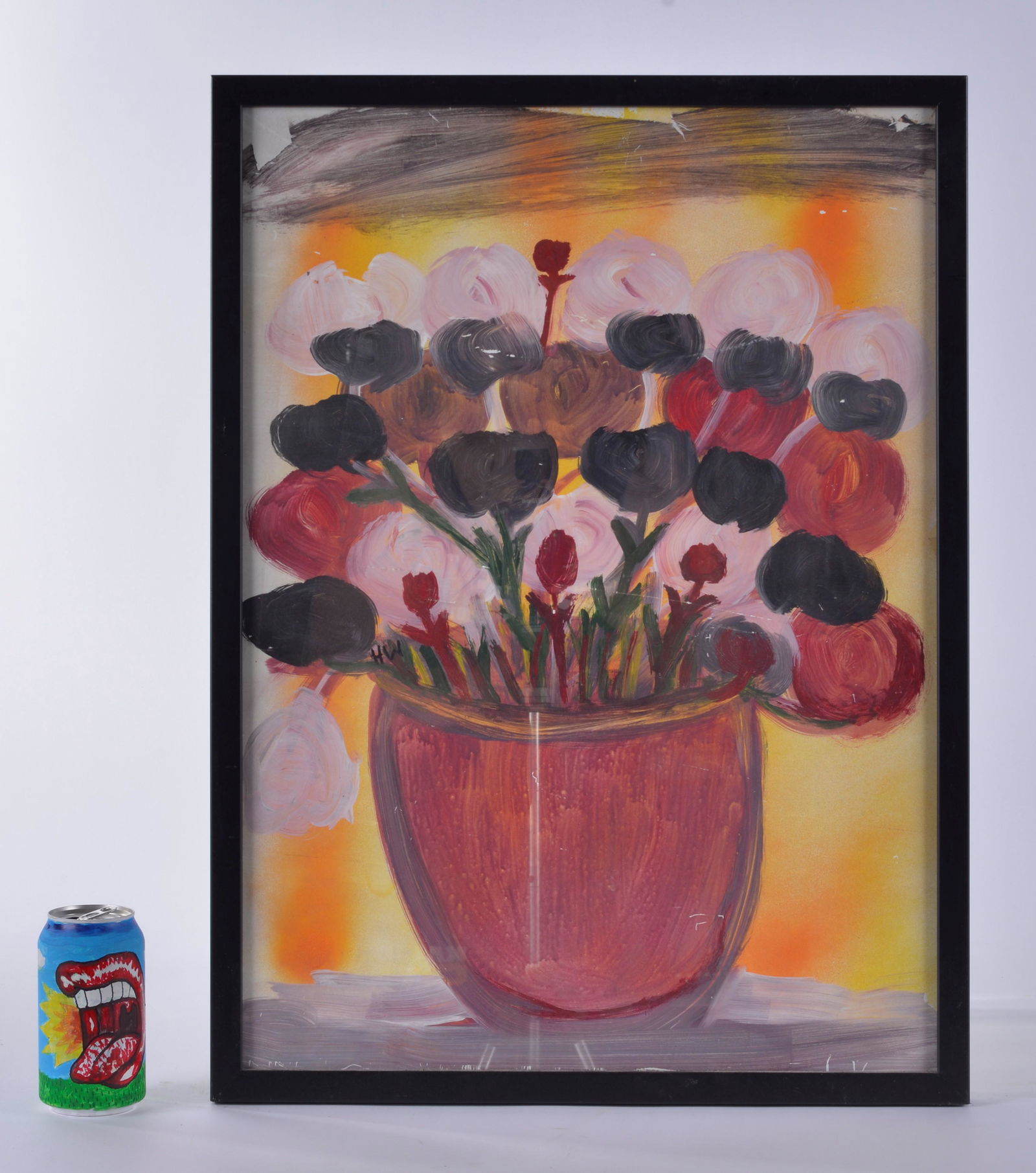 Hubert Walters Painting (flowers) (1 of 6)