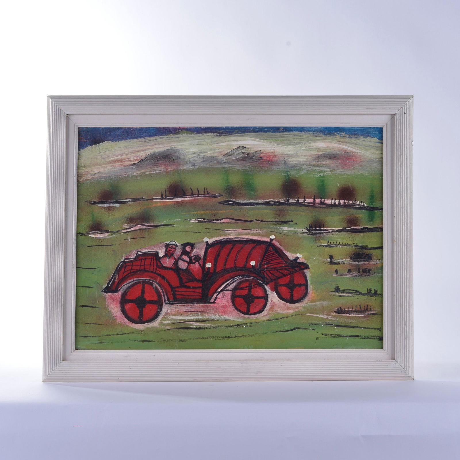 Hubert Walters LARGE painting (1 of 6)