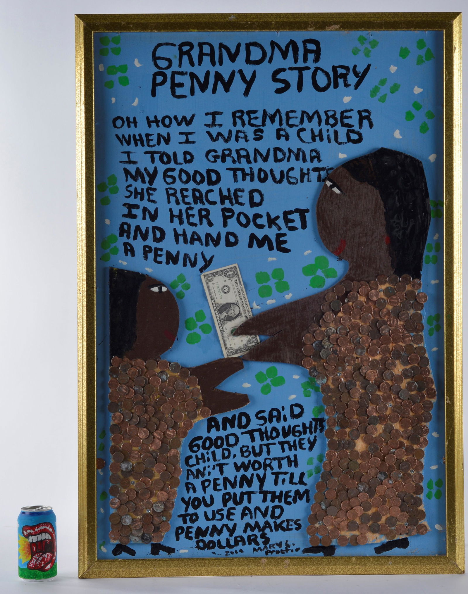 Mary L Proctor collage b. 1960 (penny story) (1 of 8)