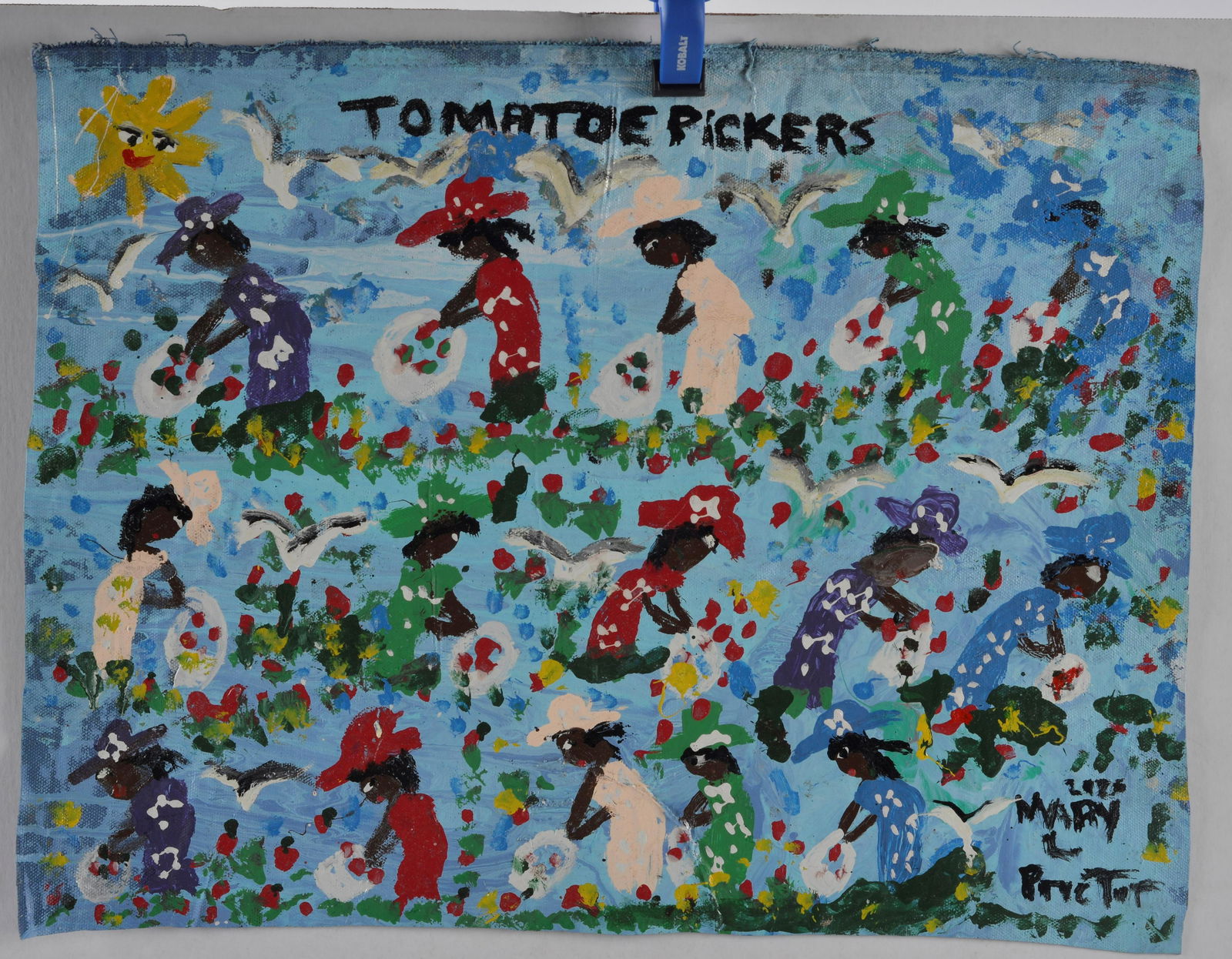 Mary L Proctor painting (tomatoe pickers) (1 of 7)
