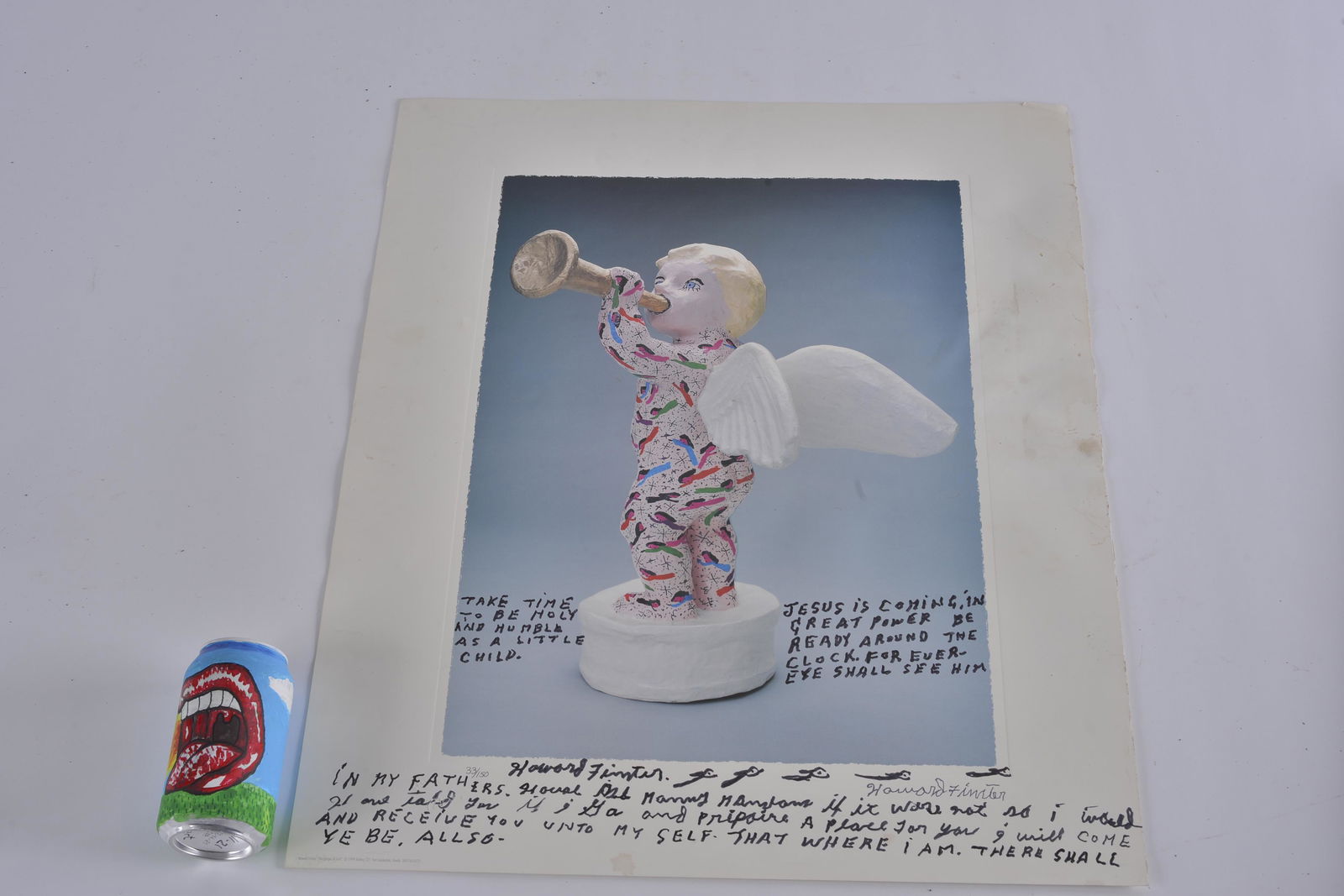 Poster signed by Howard Finster (1 of 4)