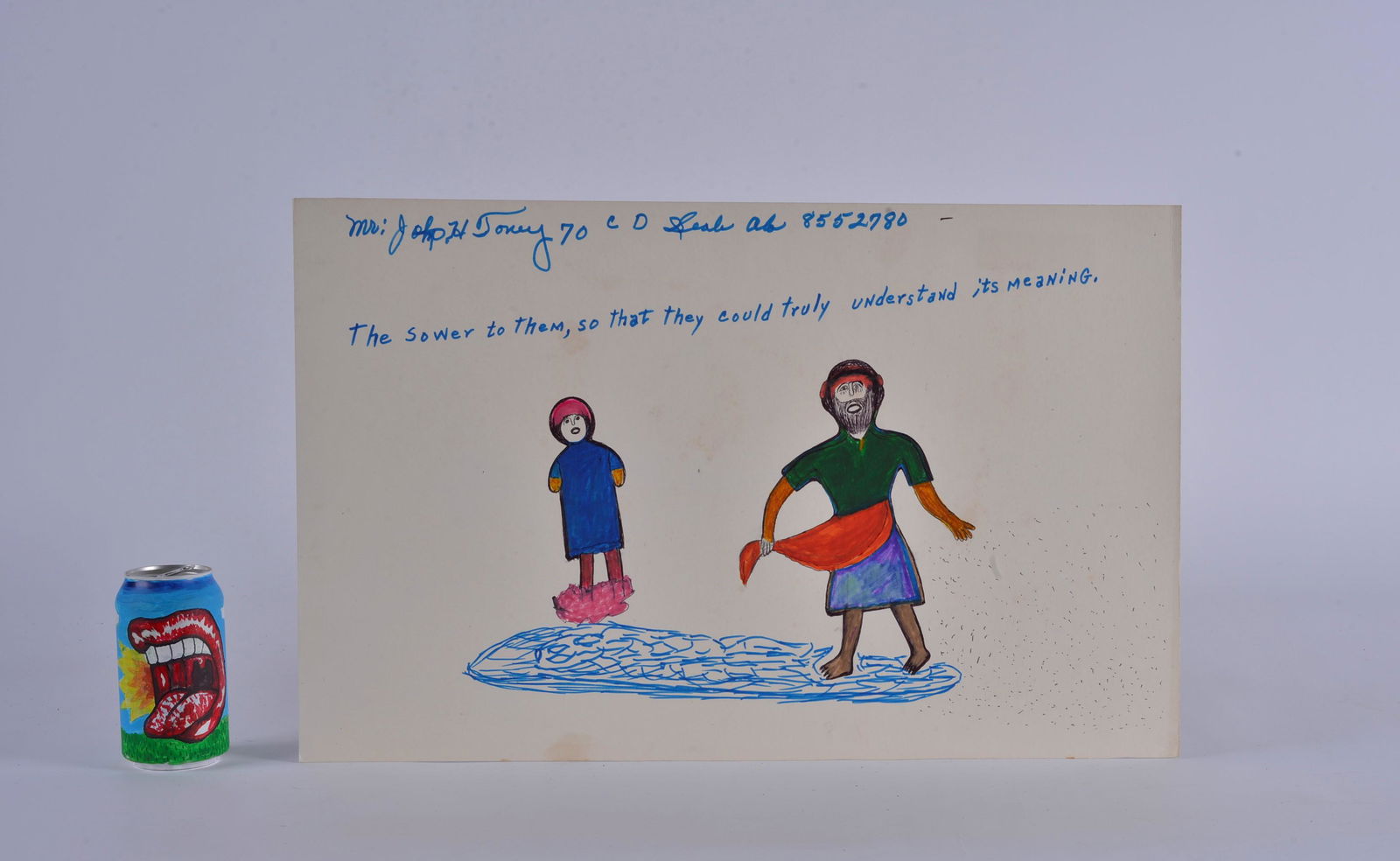 John Henry Toney drawing (man green shirt) (1 of 5)