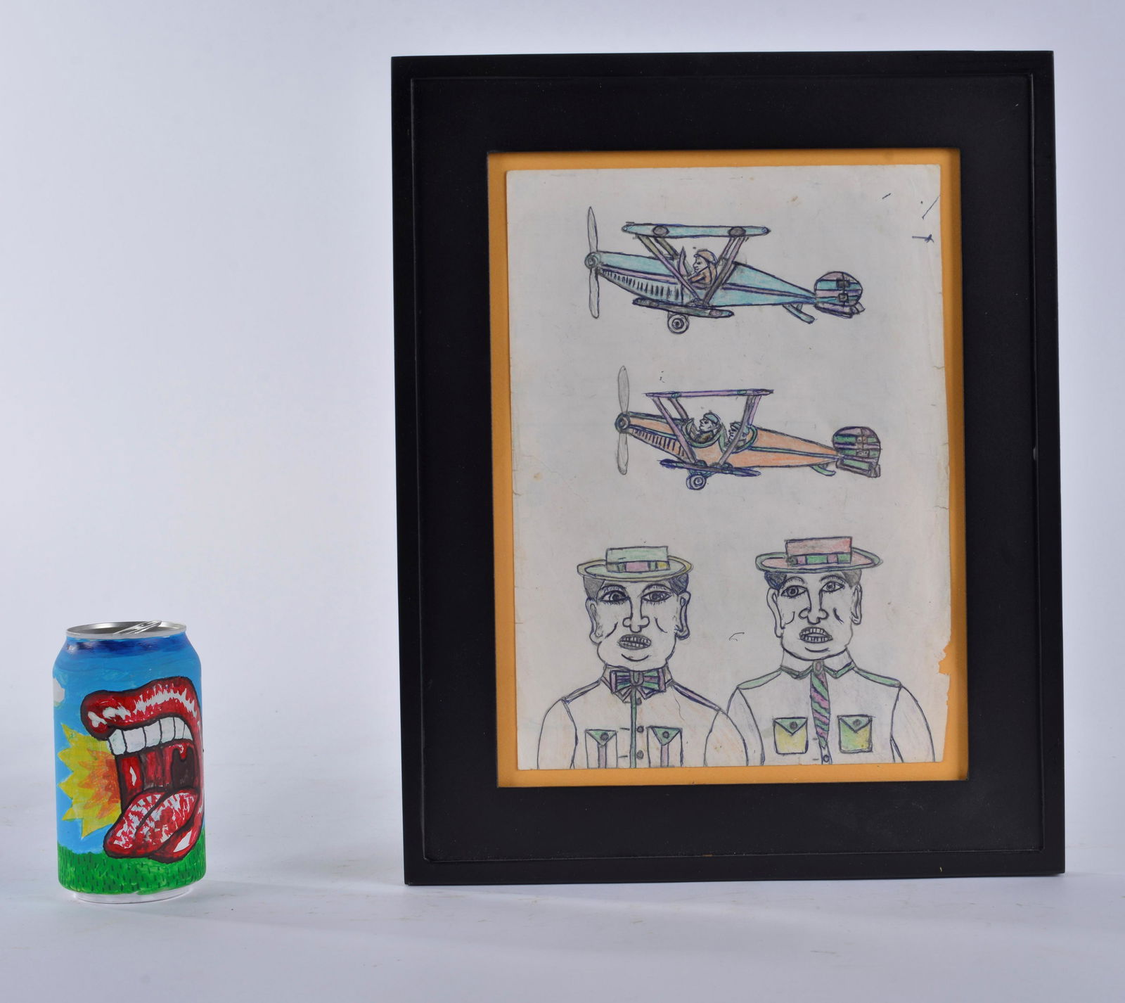 Unknown Artist Pen On Paper framed (1 of 2)