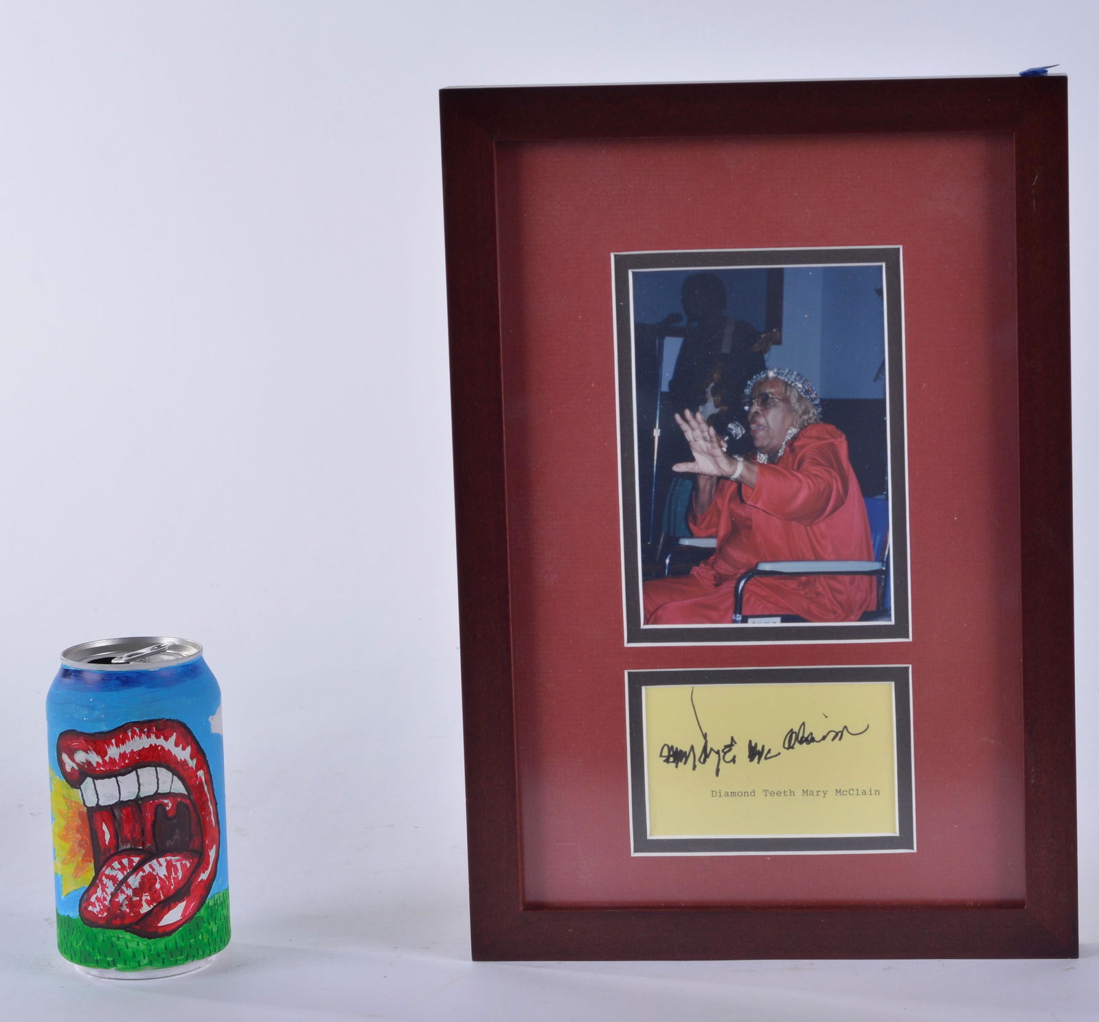 Photograph of Diamond Teeth: Mary Mccalin Signed