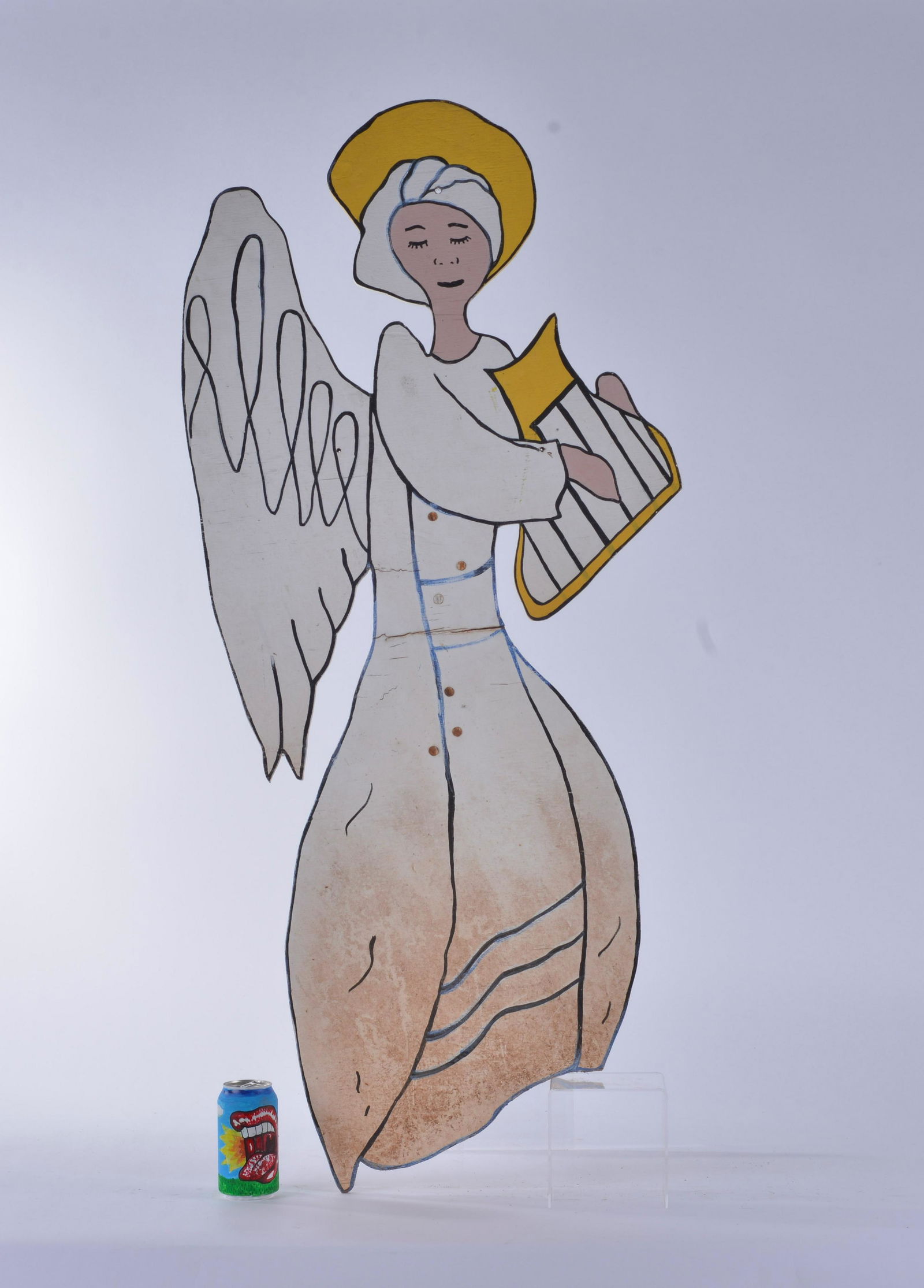 Wooden Angel Cutout (Benny Carter Estate Sale) (1 of 4)