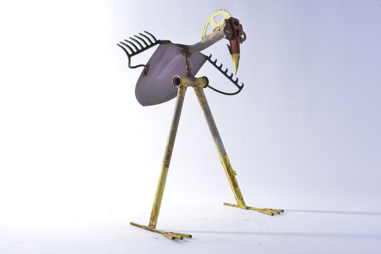 Metal Yard Art - Chicken by Mike Hutson (1 of 6)