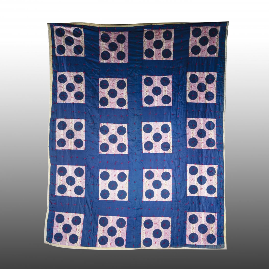 African American Quilt (blue circles) (1 of 2)