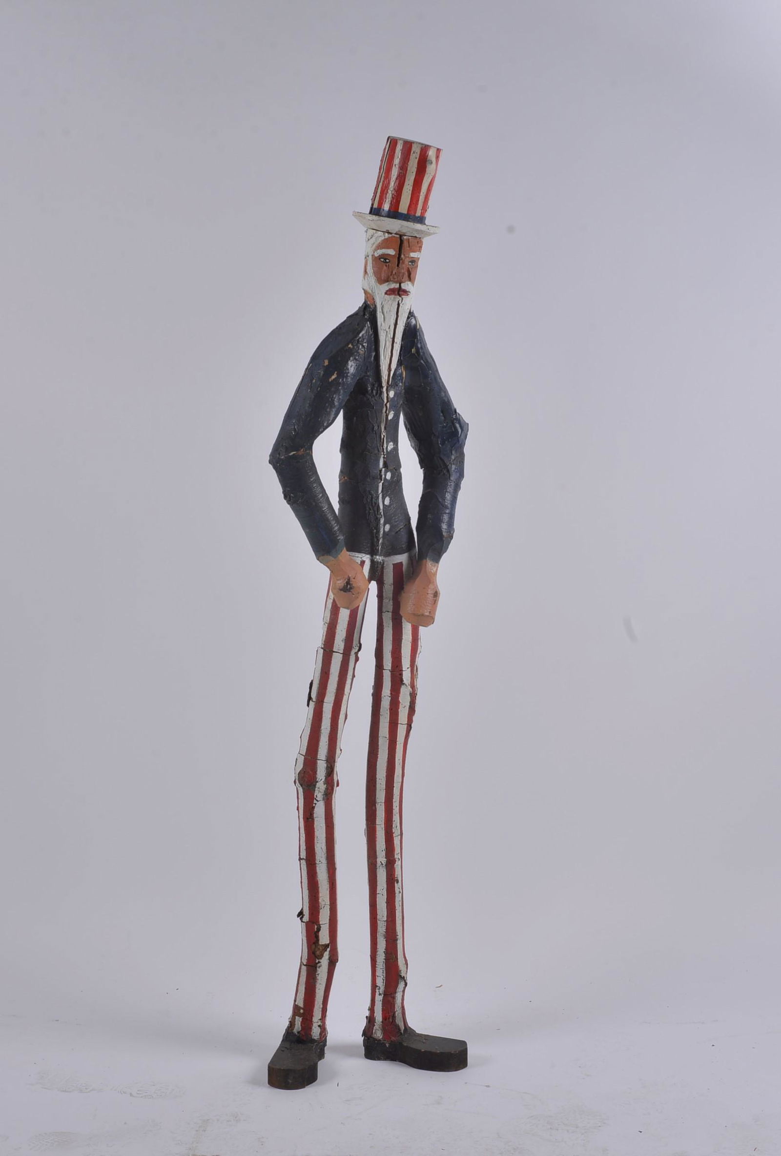 Folk Art Root Sculpture of  Man (1 of 5)