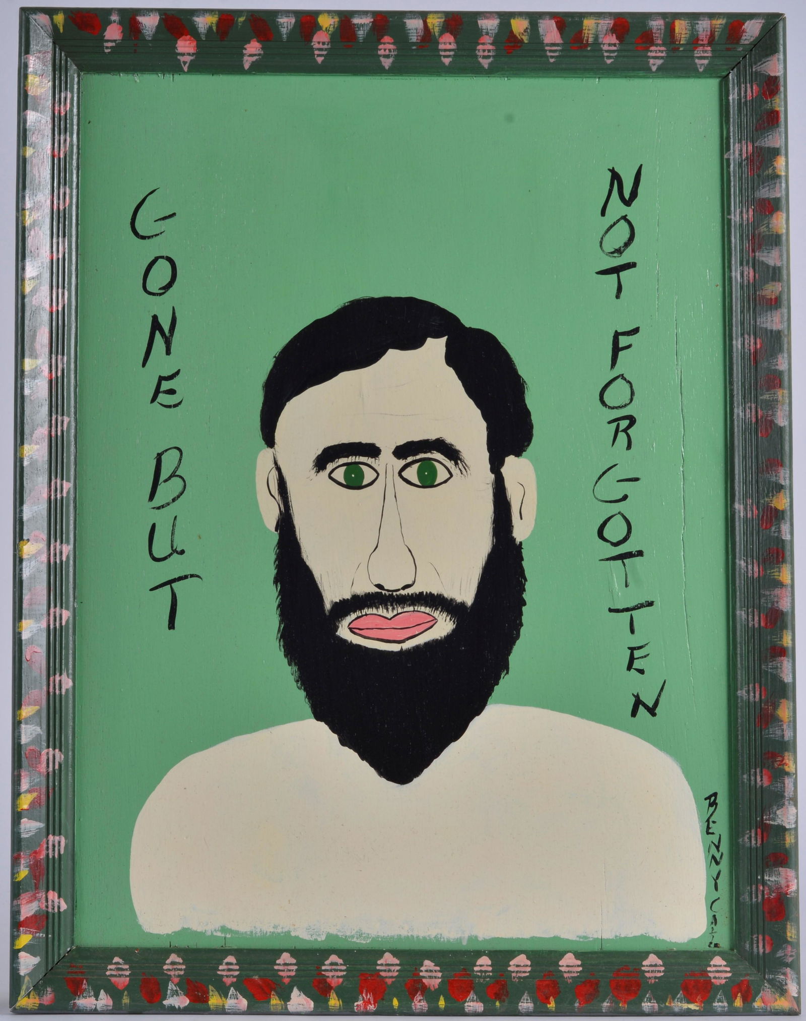 Benny Carter Folk Art Painting (Howard Smith) (1 of 5)