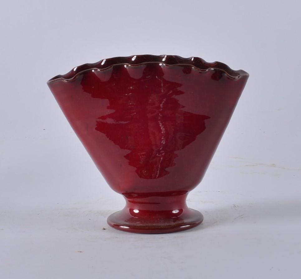 Noala Cole Graves Brown Fan Vase (1 of 5)