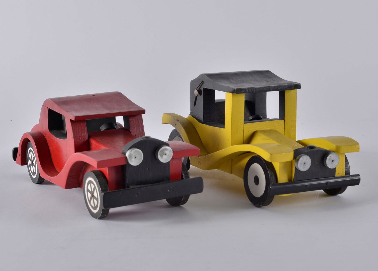 Wooden Folk Art Cars (1 of 6)