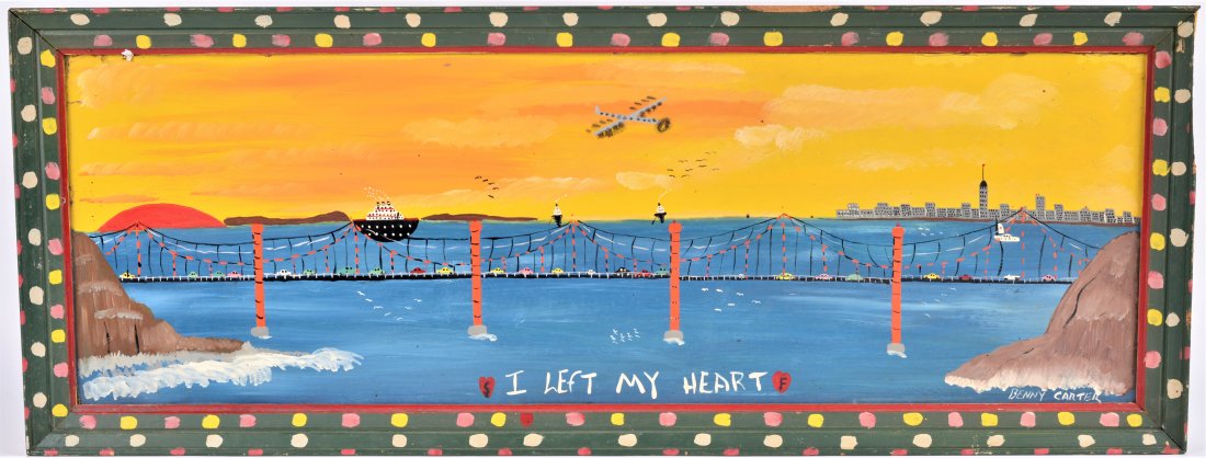 Benny Carter Folk Art Painting (I left my heart) (1 of 7)