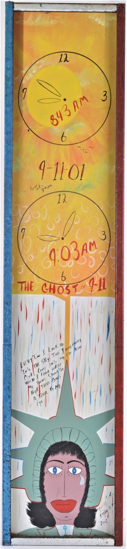 Benny Carter folk art painting (9-11) (1 of 5)