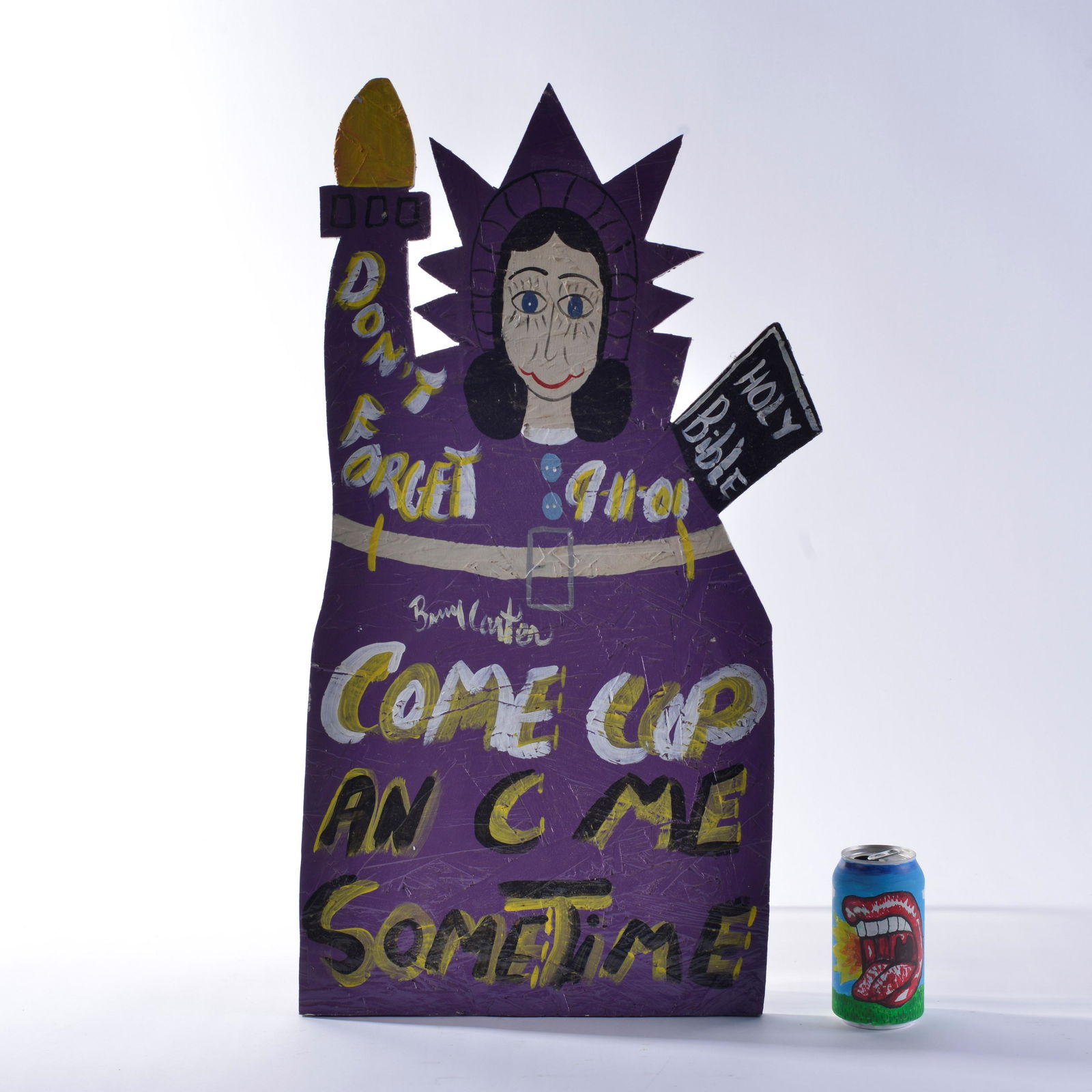 Benny Carter Folk Art Cutout Angel (osb) (1 of 2)