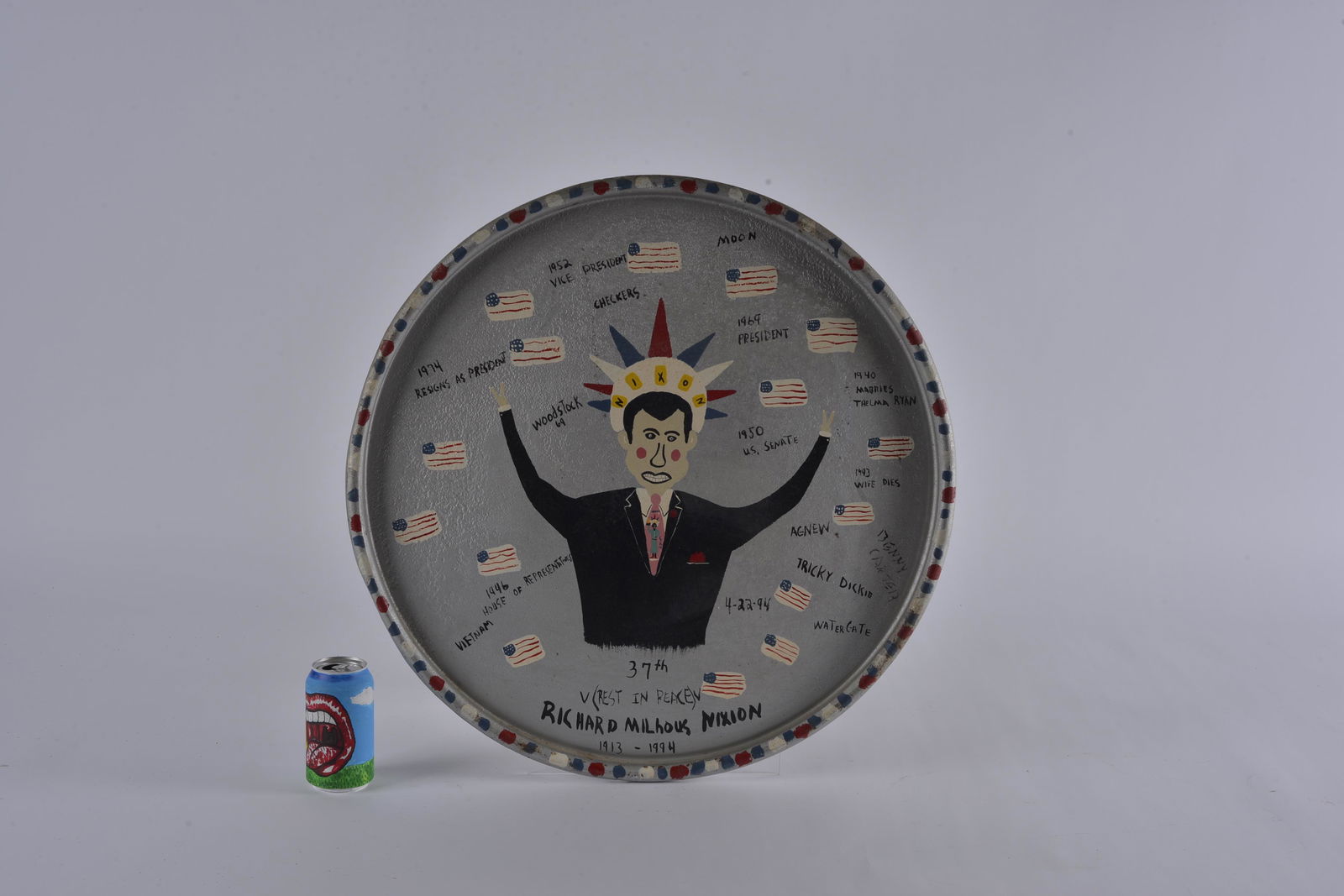 Benny Carter Folk Art (Richard Nixon) (1 of 5)