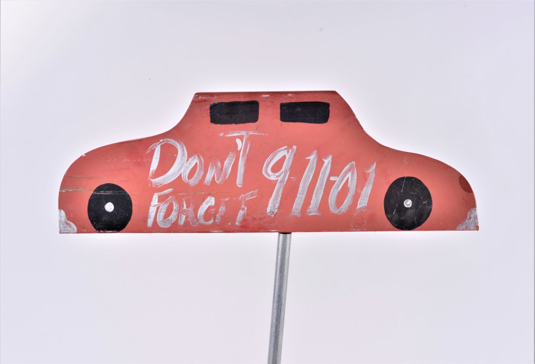 Benny Carter Folk Art Cutout Yard Ornament (nyfd) (1 of 2)