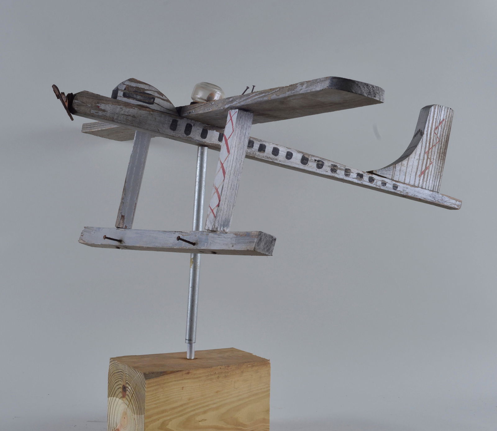 Benny Carter (environmental) Folk Art Air Plane (1 of 4)