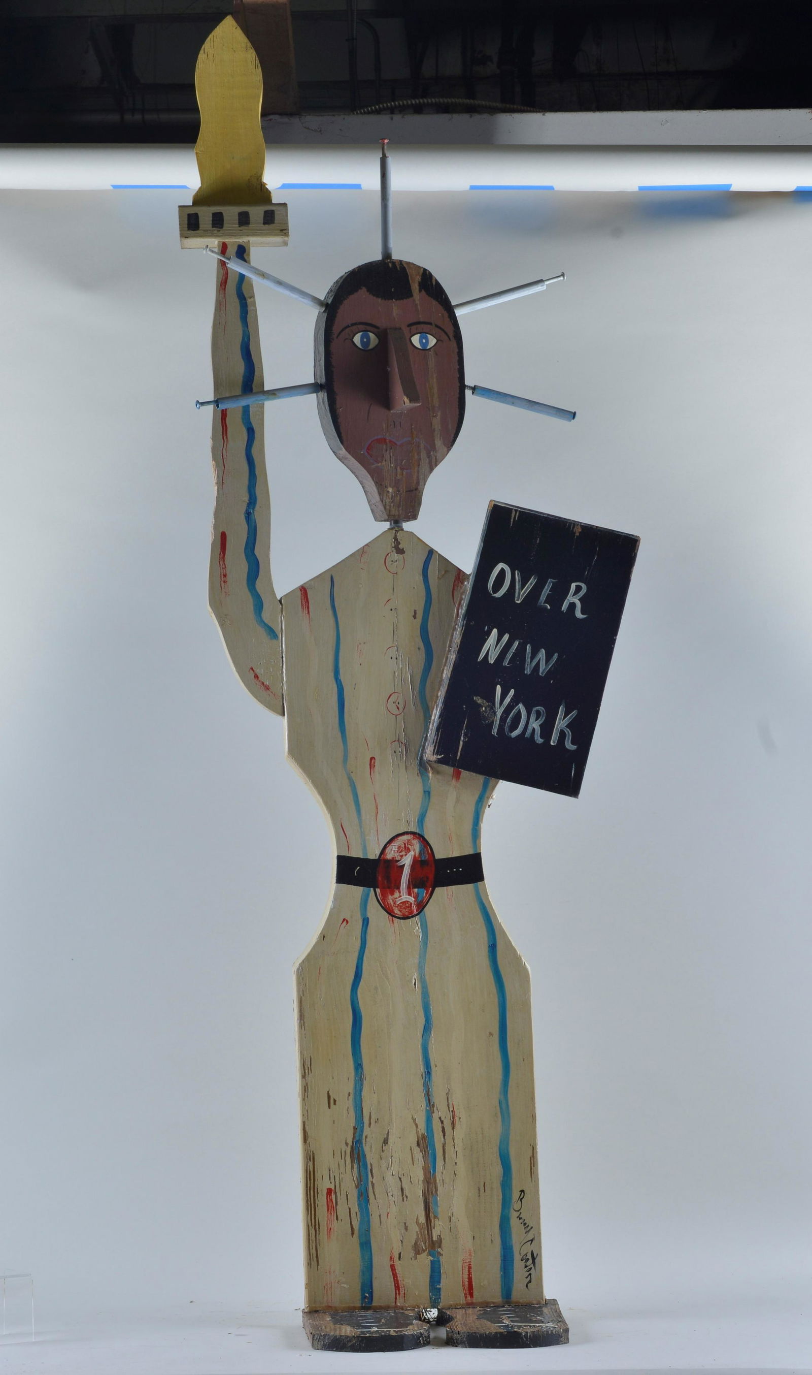 Benny Carter (environmental) Folk Art Statue (1 of 3)