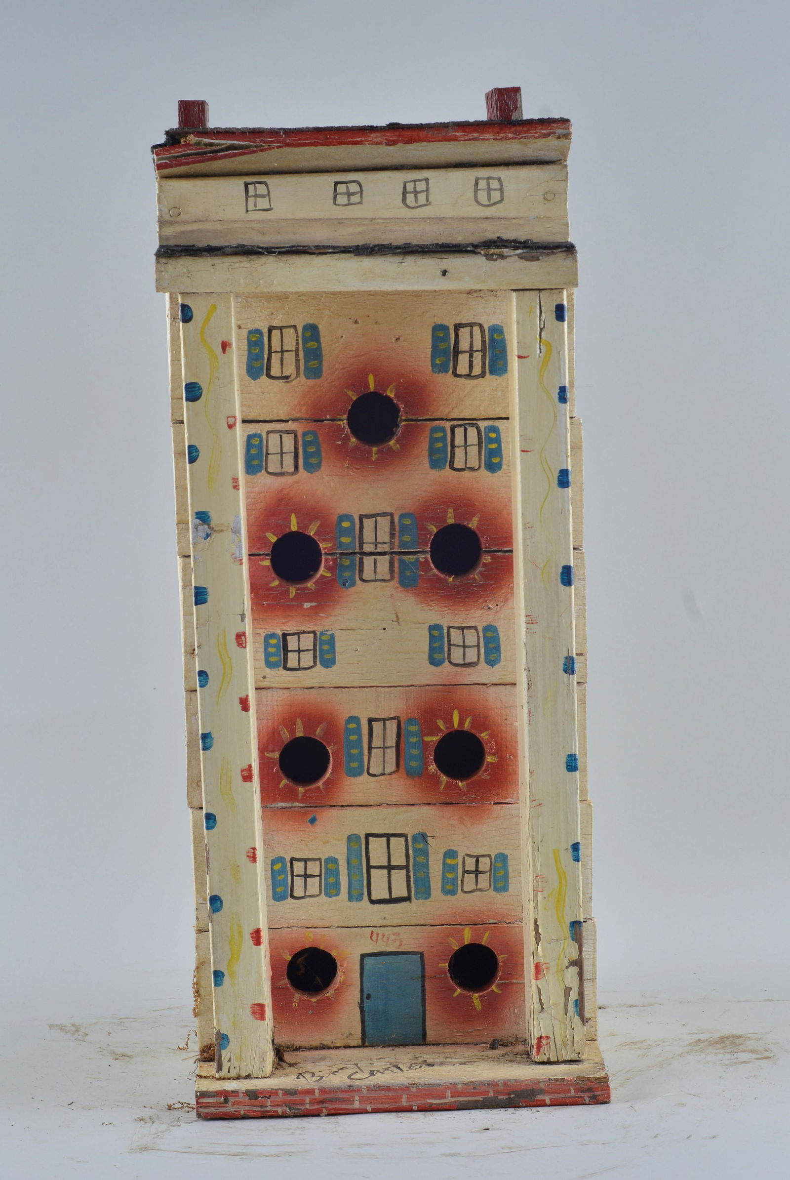 Benny Carter (environmental) Folk Art Birdhouse (1 of 4)