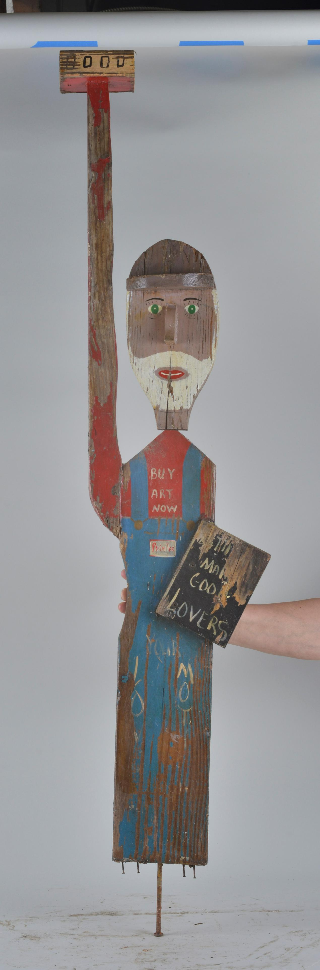 Benny Carter (environmental) Folk Art Statue (1 of 3)