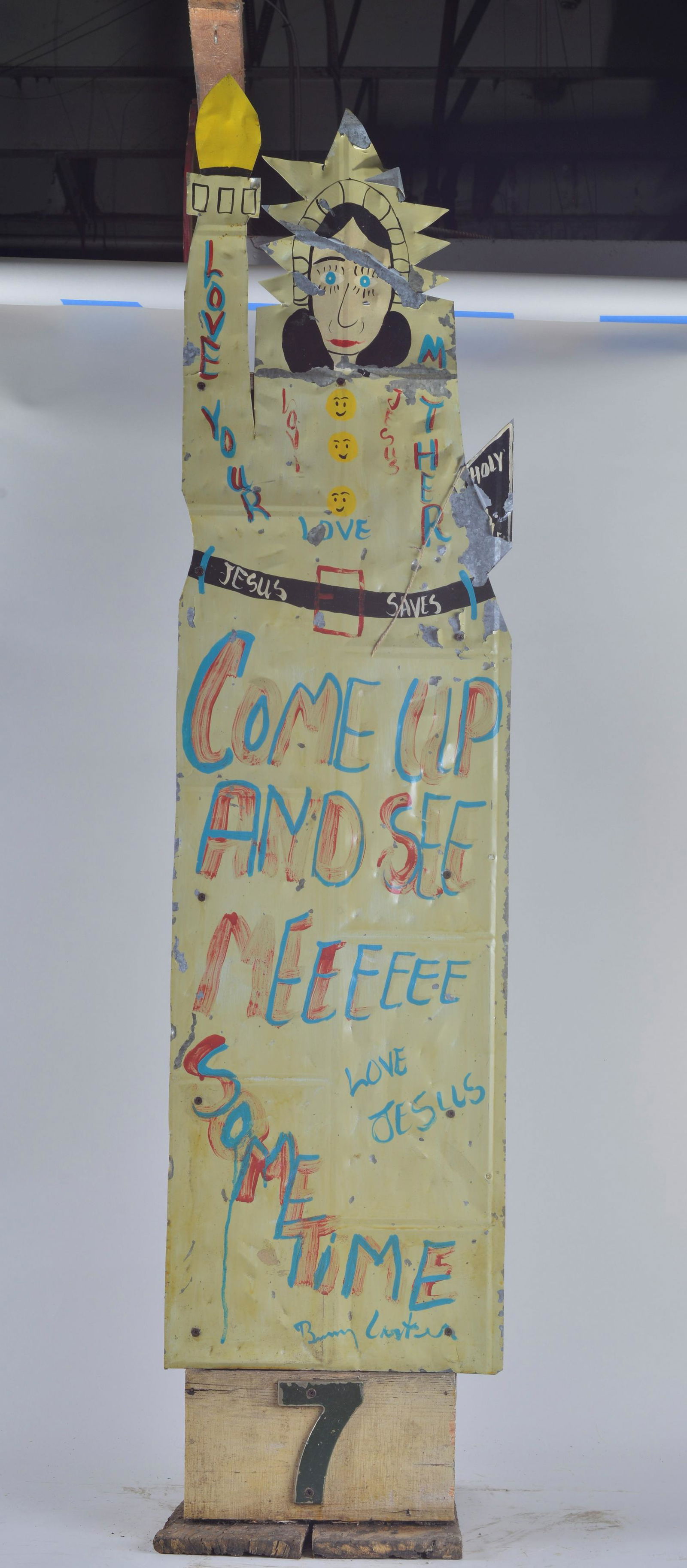 Benny Carter (environmental) Folk Art Birdhouse (1 of 3)