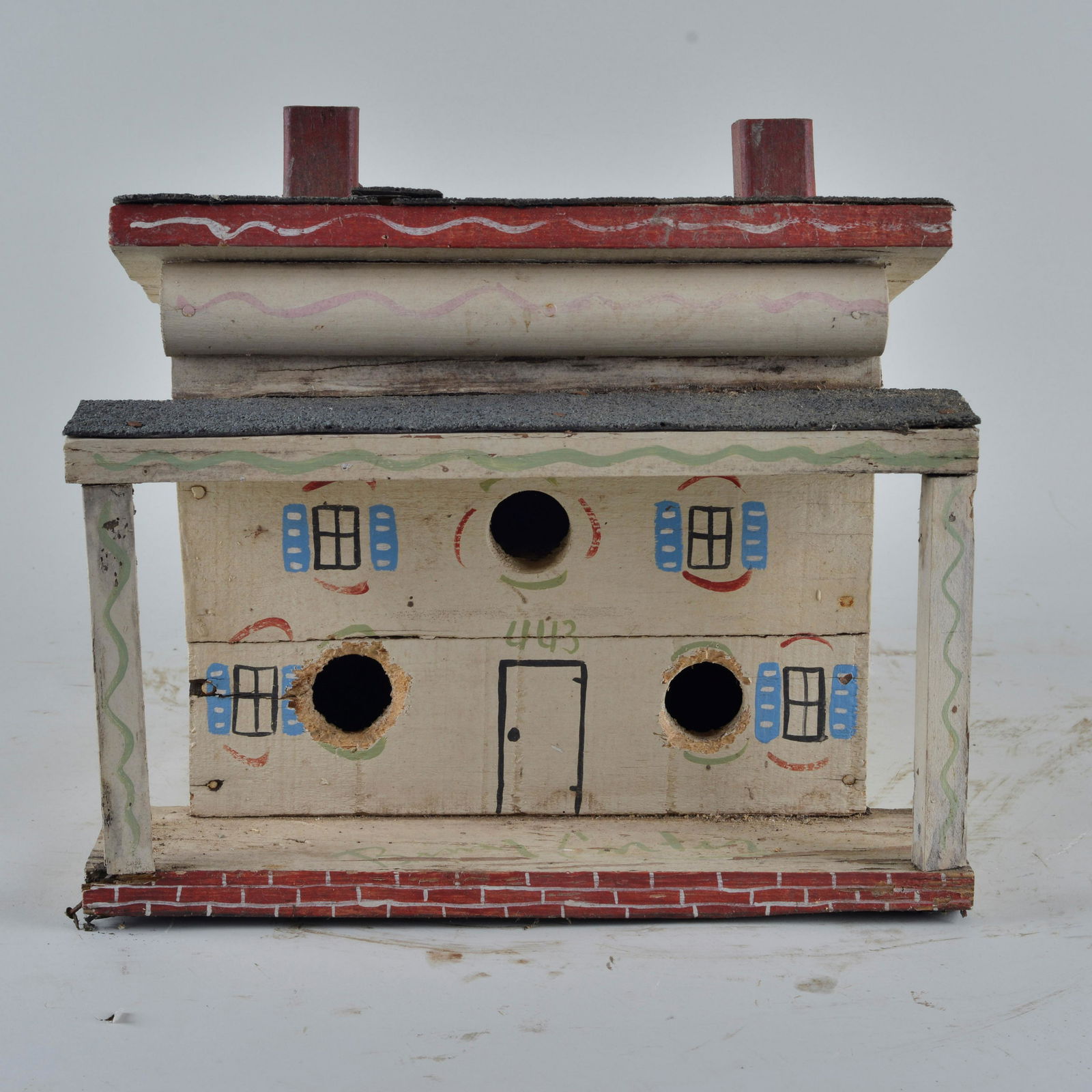 Benny Carter (environmental) Folk Art Birdhouse (1 of 3)