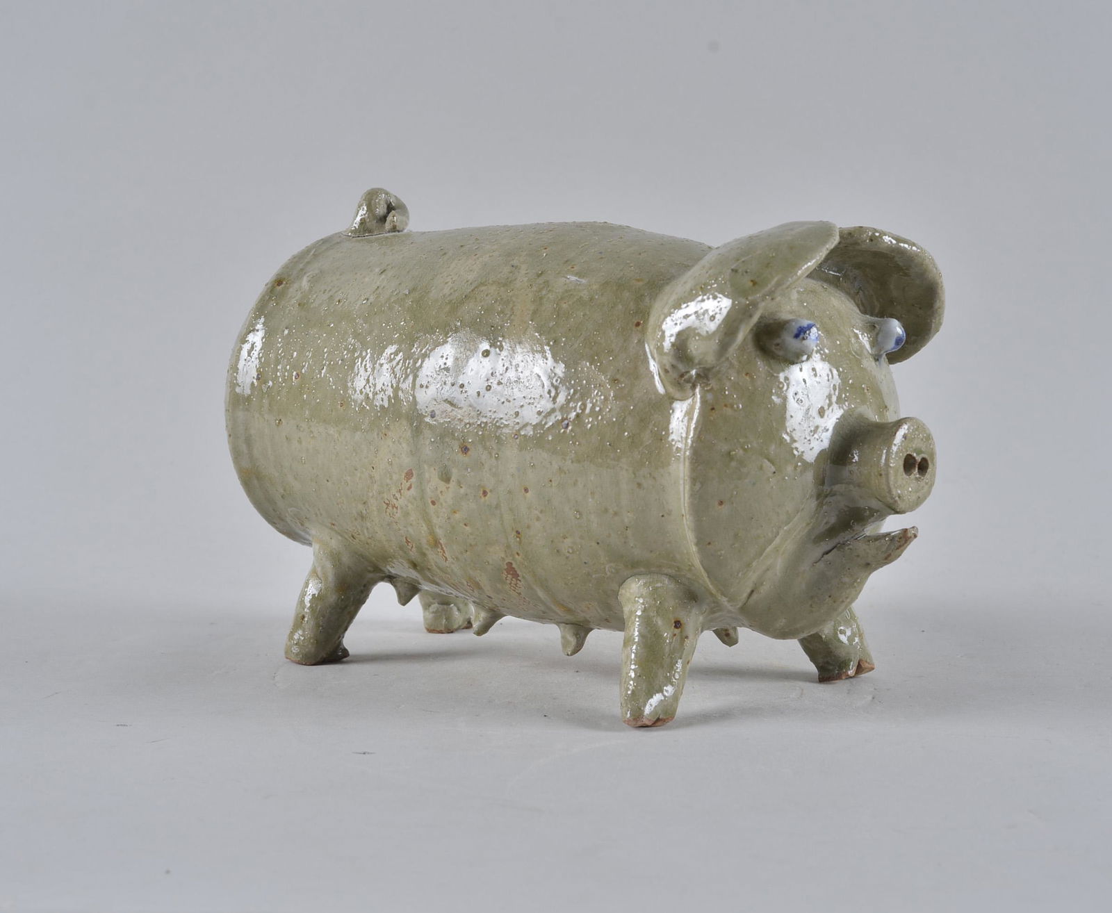 Jerry Brown Pottery Pig (1 of 5)